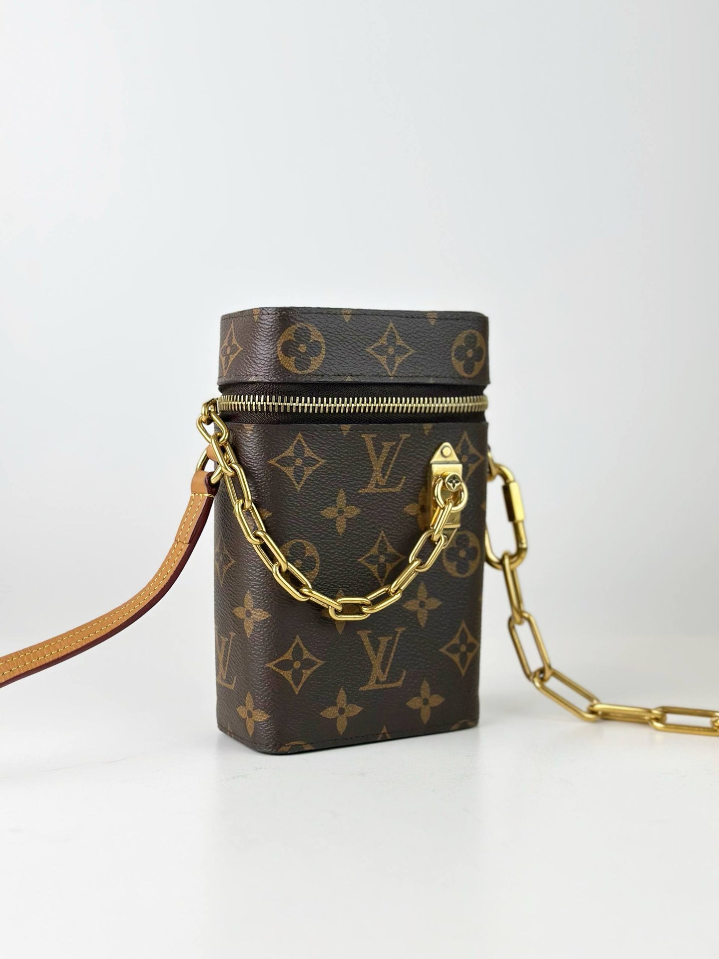 LOUIS VUITTON MONOGRAM PHONE BOX CROSSBODY BAG