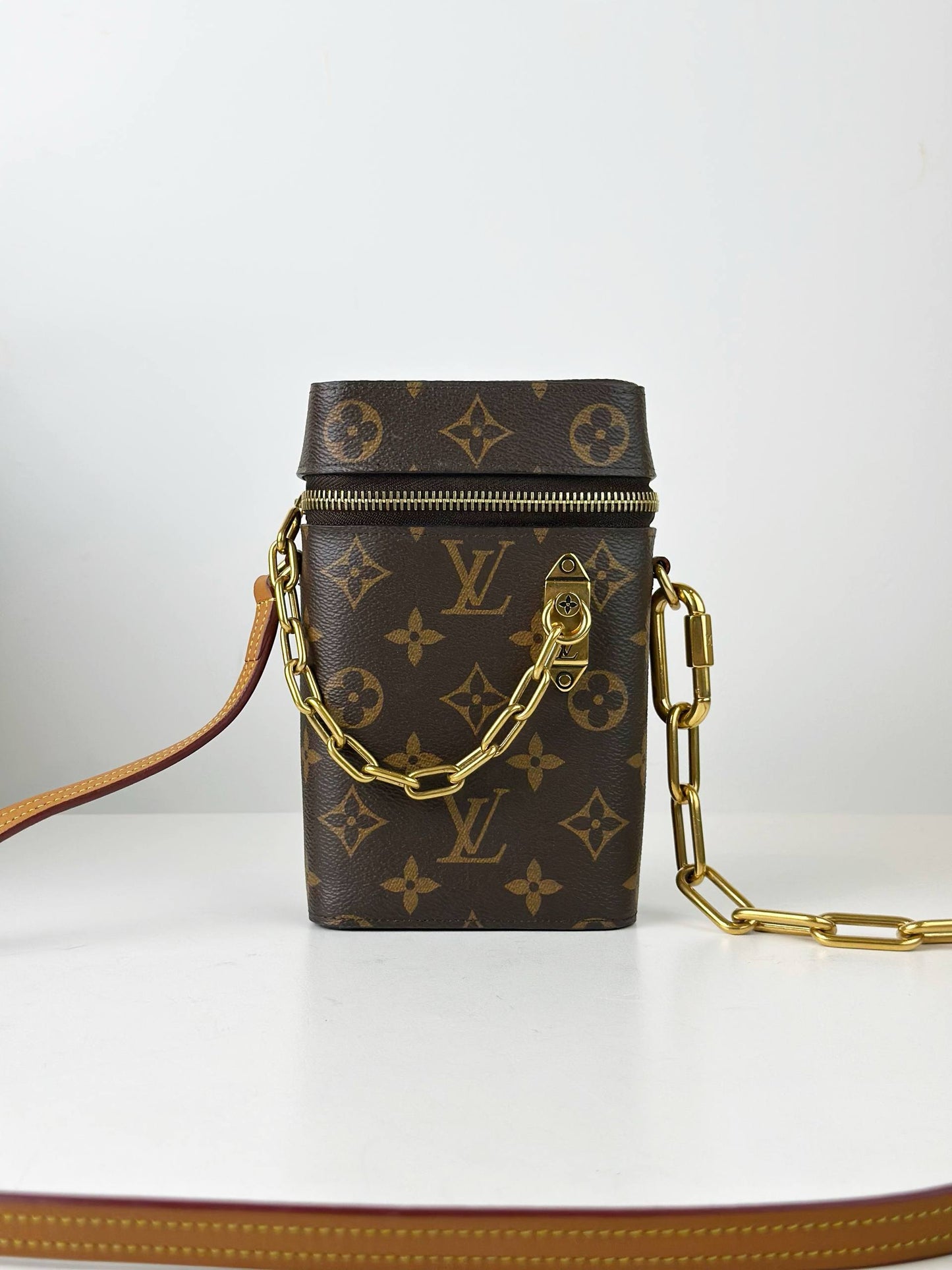 LOUIS VUITTON MONOGRAM PHONE BOX CROSSBODY BAG