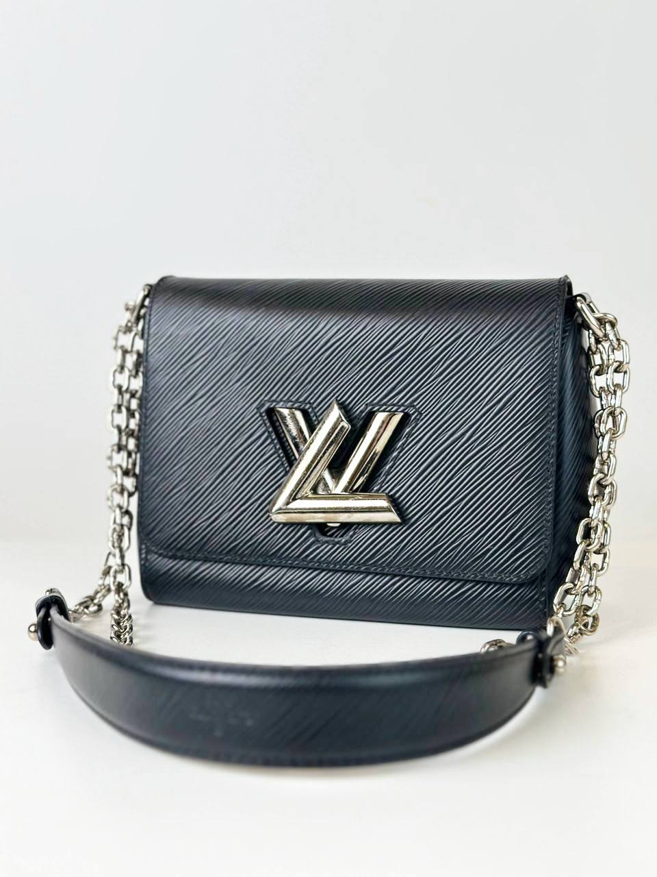 LOUIS VUITTON TWIST PM BLACK EPI LEATHER CROSSBODY BAG