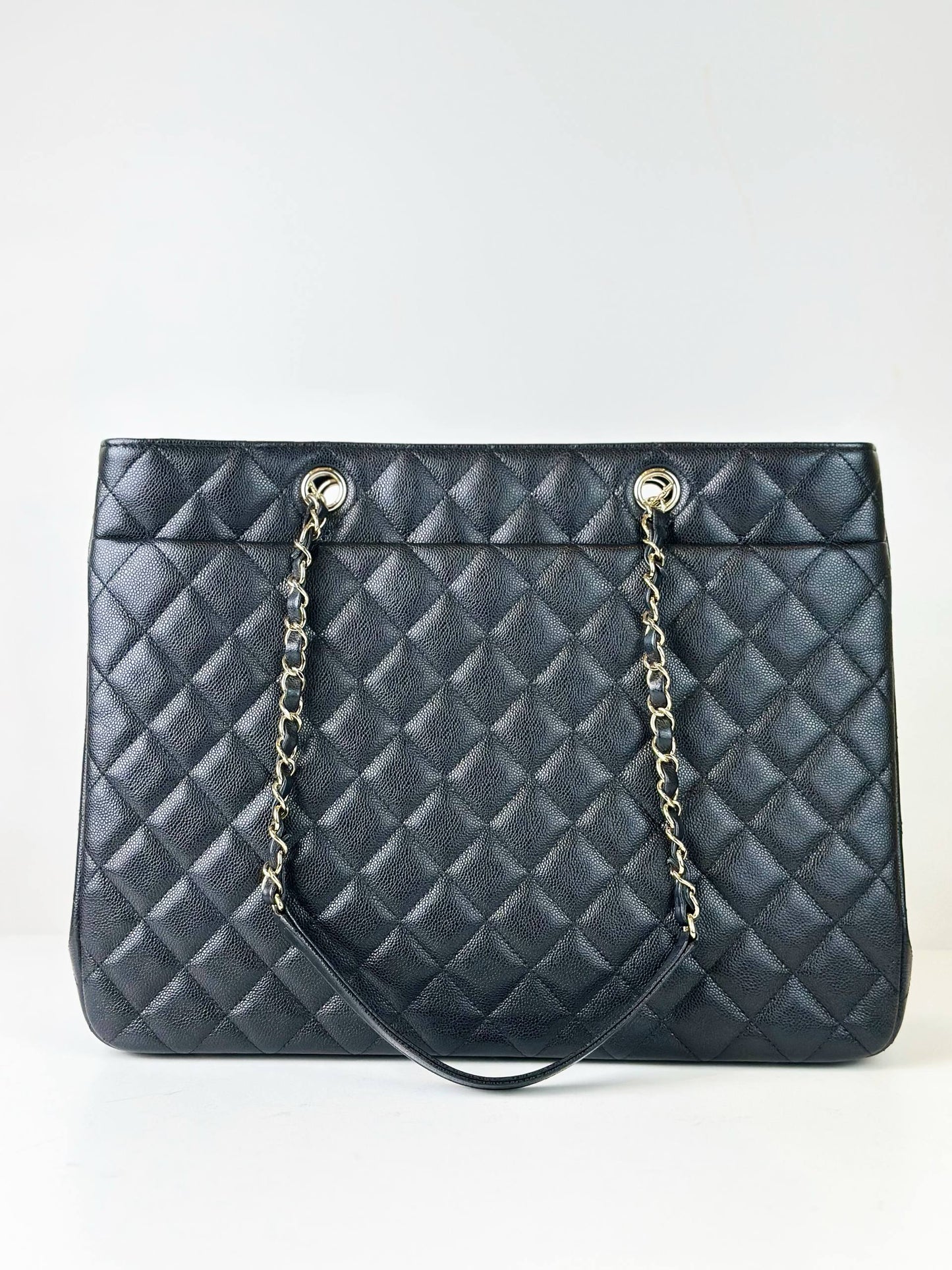 CHANEL CLASSIC CC SHOPPING TOTE BAG