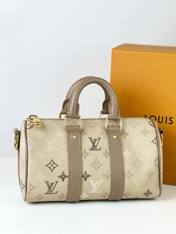 LOUIS VUITTON KEEPALL 25 BANDOULIERE MONOGRAM SURPLUS CROSSBODY BAG