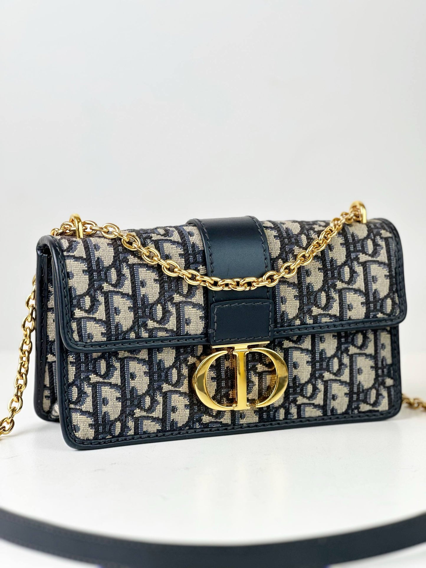 DIOR OBLIQUE MONTAIGNE EAST WEST CROSSBODY BAG