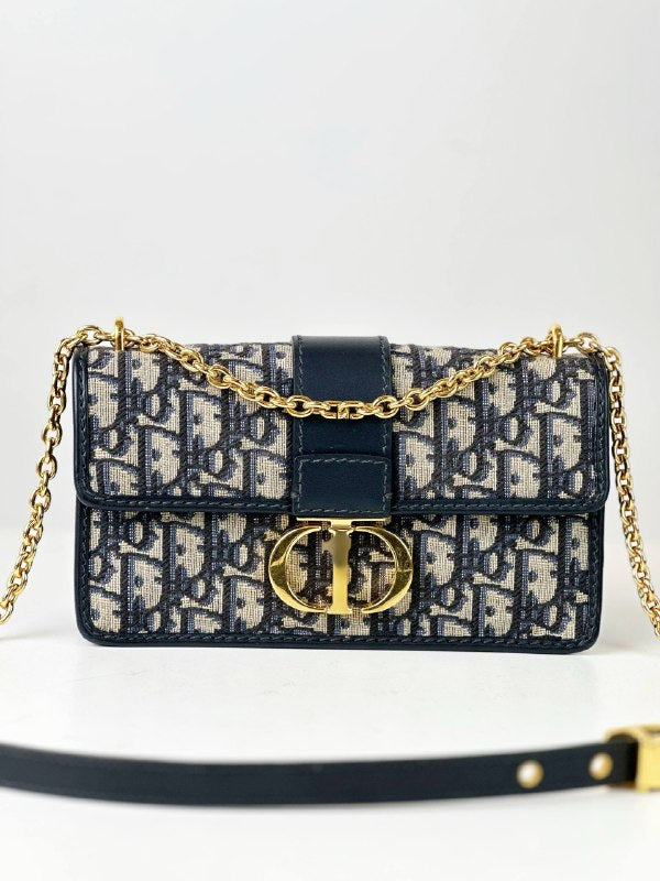 DIOR OBLIQUE MONTAIGNE EAST WEST CROSSBODY BAG