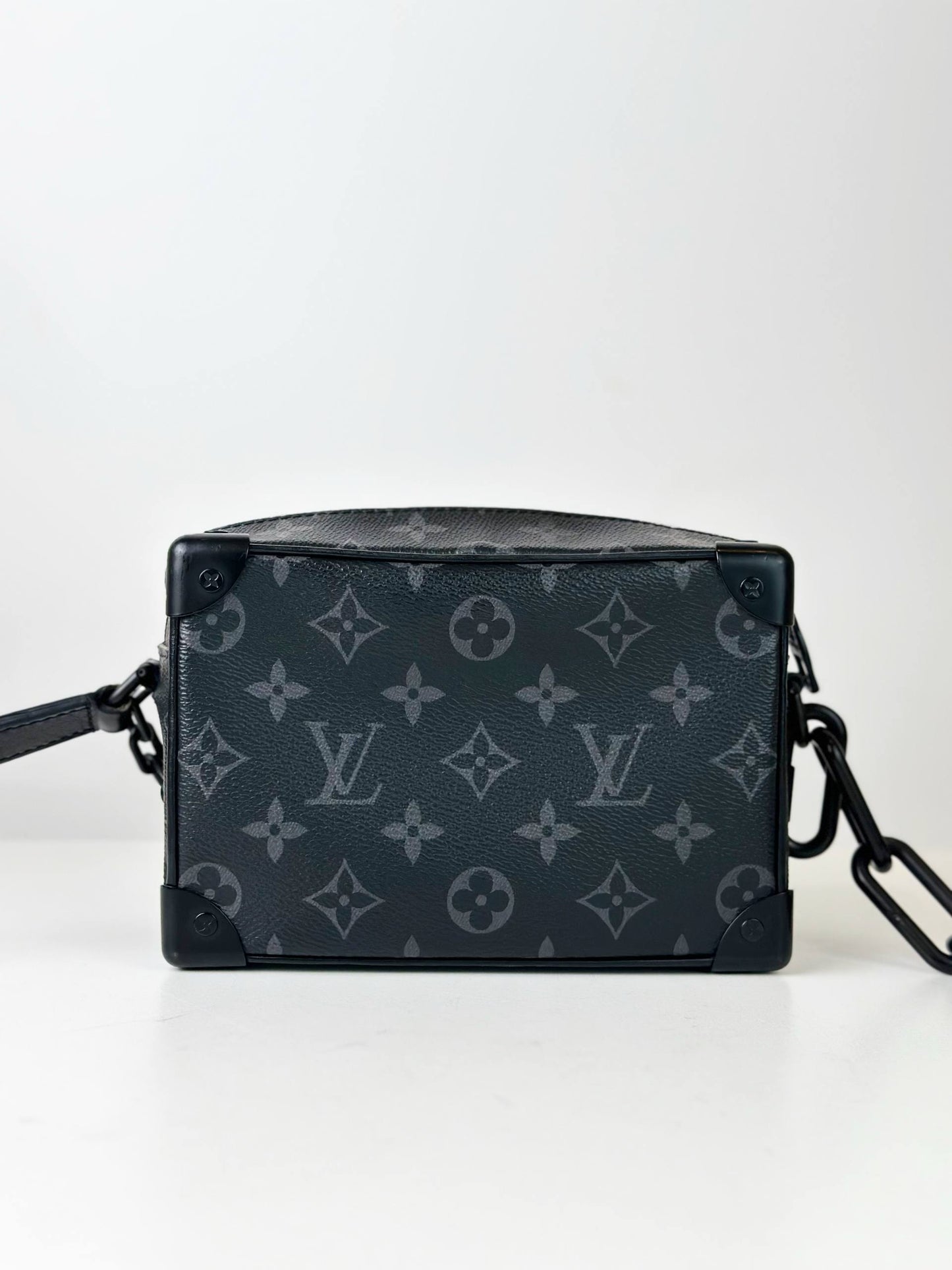 LOUIS VUITTON MONOGRAM ECLIPSE MINI SOFT TRUNK CROSSBODY BAG