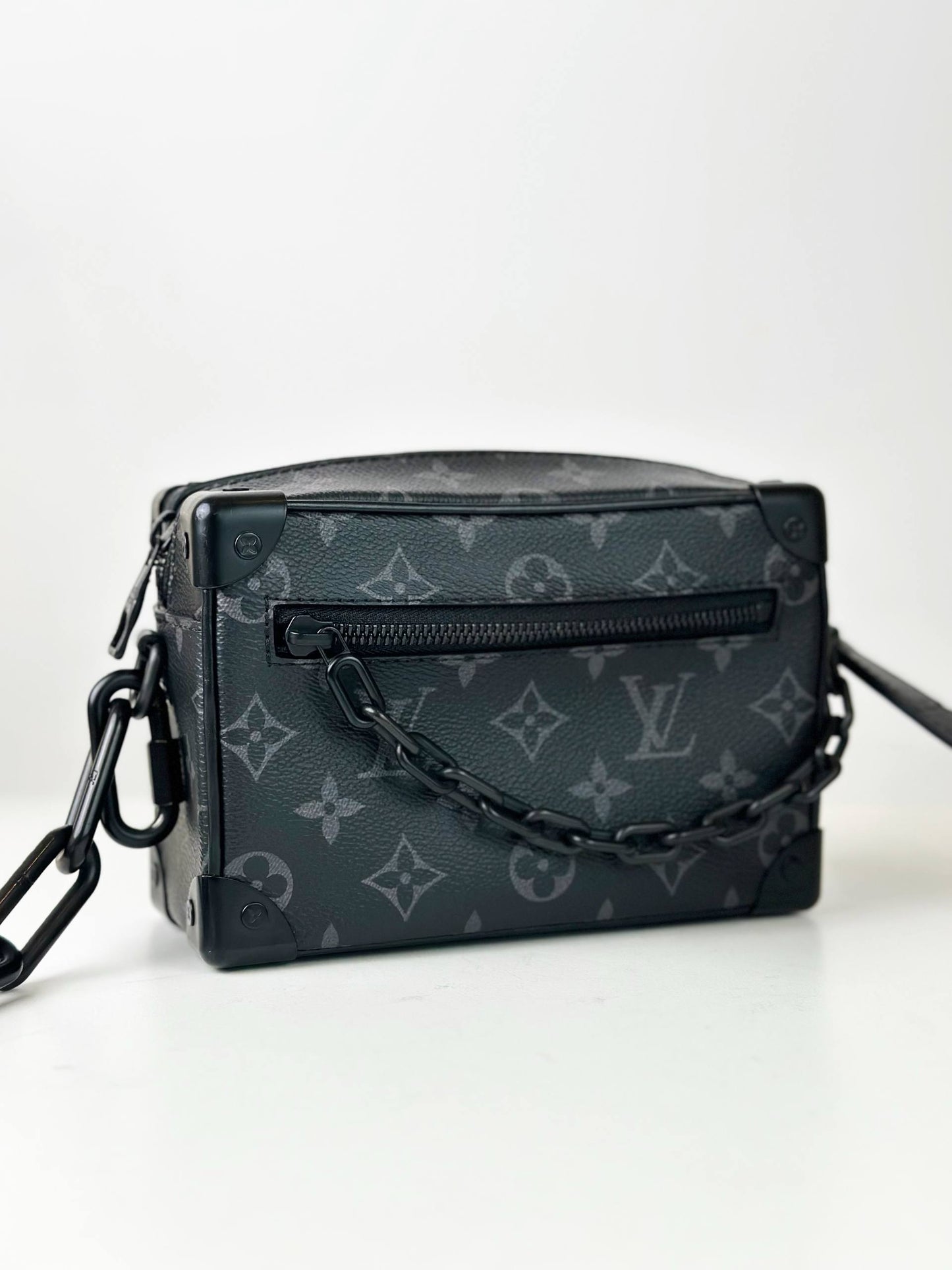 LOUIS VUITTON MONOGRAM ECLIPSE MINI SOFT TRUNK CROSSBODY BAG