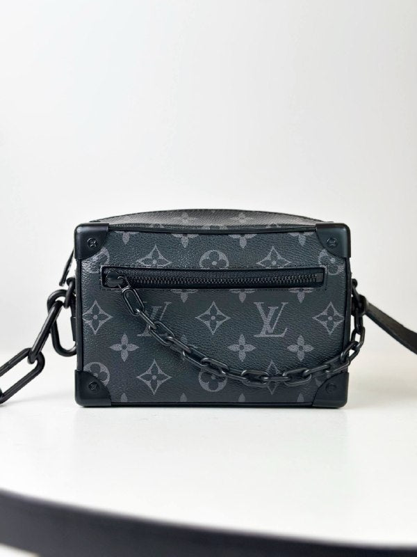 LOUIS VUITTON MONOGRAM ECLIPSE MINI SOFT TRUNK CROSSBODY BAG
