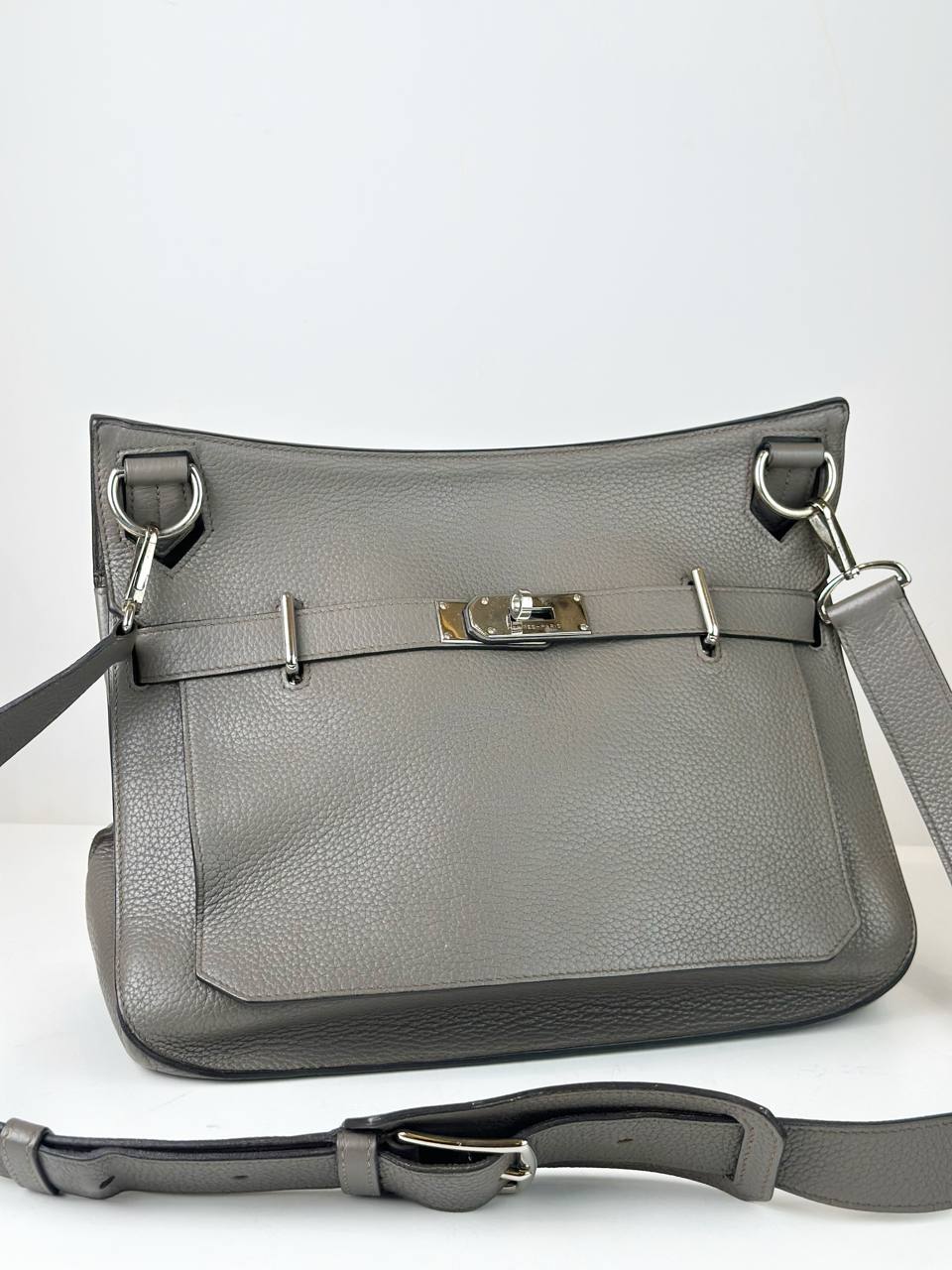 HERMES JYPSIERE 34 ETAIN CLEMENCE CROSSBODY BAG