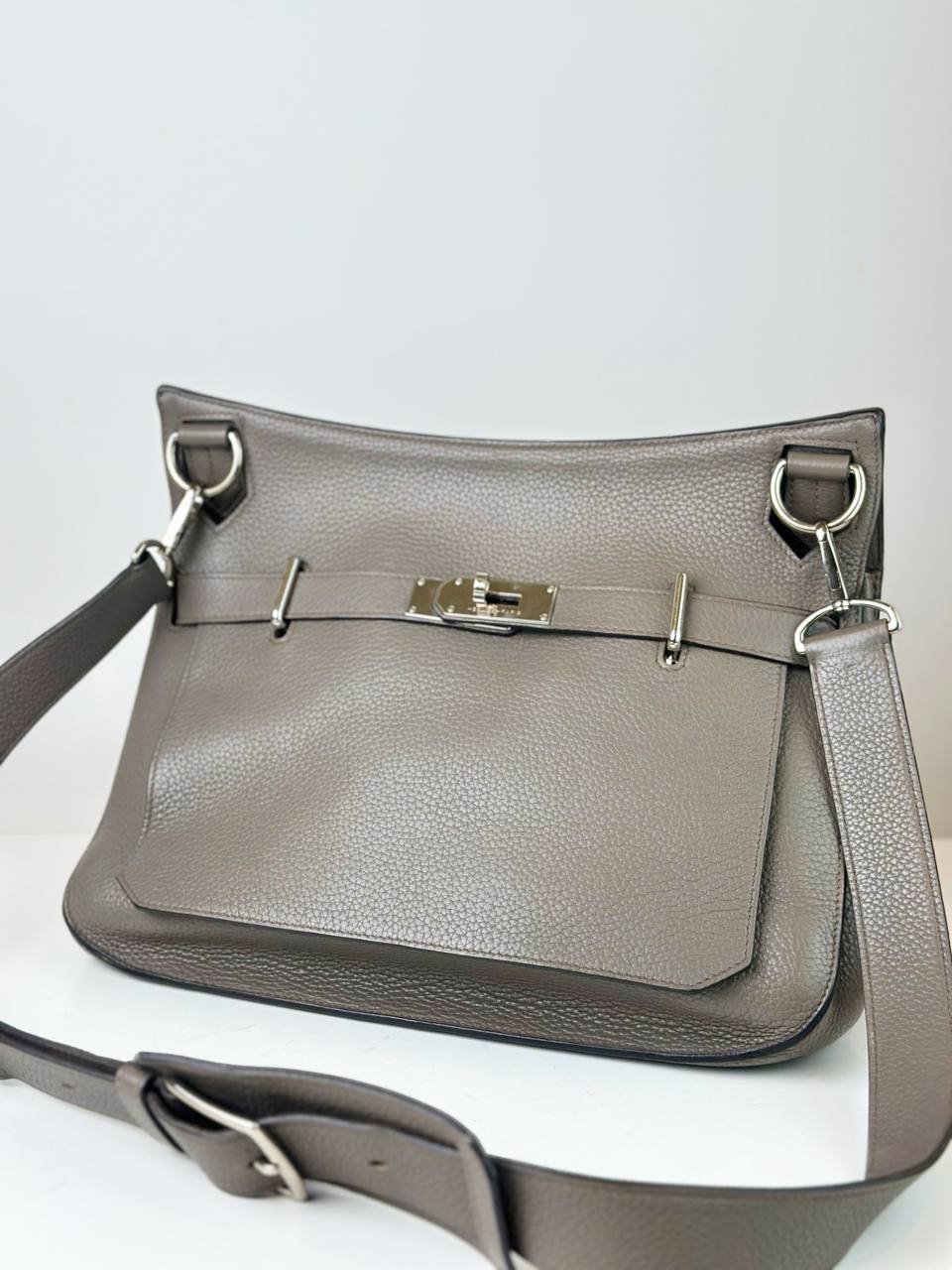 HERMES JYPSIERE 34 ETAIN CLEMENCE CROSSBODY BAG
