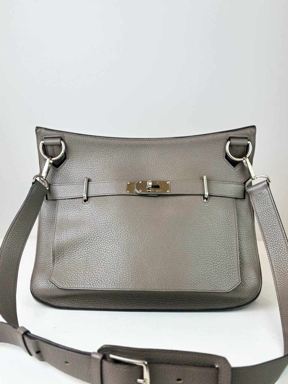 HERMES JYPSIERE 34 ETAIN CLEMENCE CROSSBODY BAG