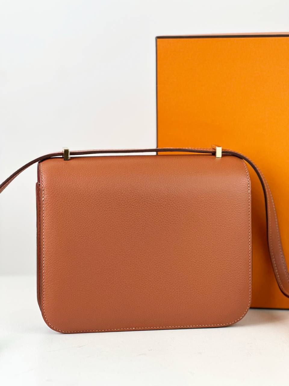 HERMES CONSTANCE 18 BLUSH ROSE JAIPUR CROSSBODY BAG