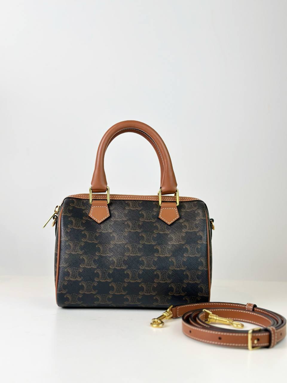 CELINE TRIOMPHE SMALL BOSTON CROSSBODY BAG