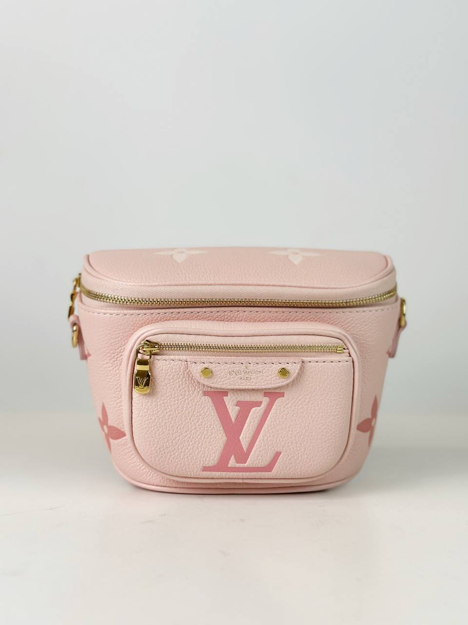 LOUIS VUITTON MONOGRAM GIANT PINK MINI BUMBAG