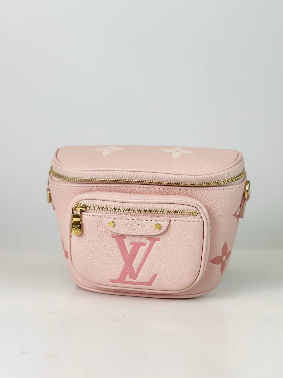 LOUIS VUITTON MONOGRAM GIANT PINK MINI BUMBAG