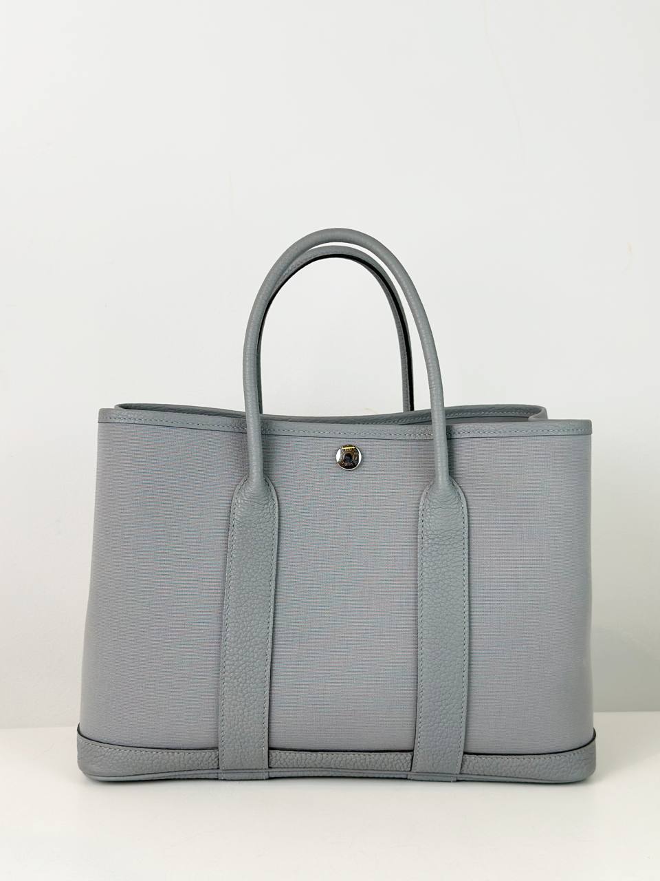 HERMES GARDEN PARTY 30 TOILE HANDBAG