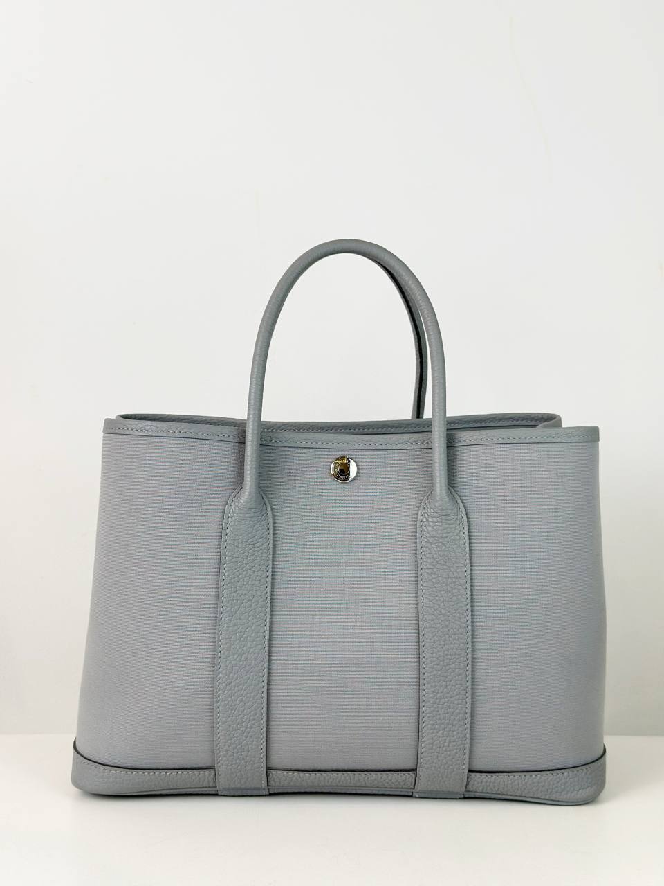 HERMES GARDEN PARTY 30 TOILE HANDBAG