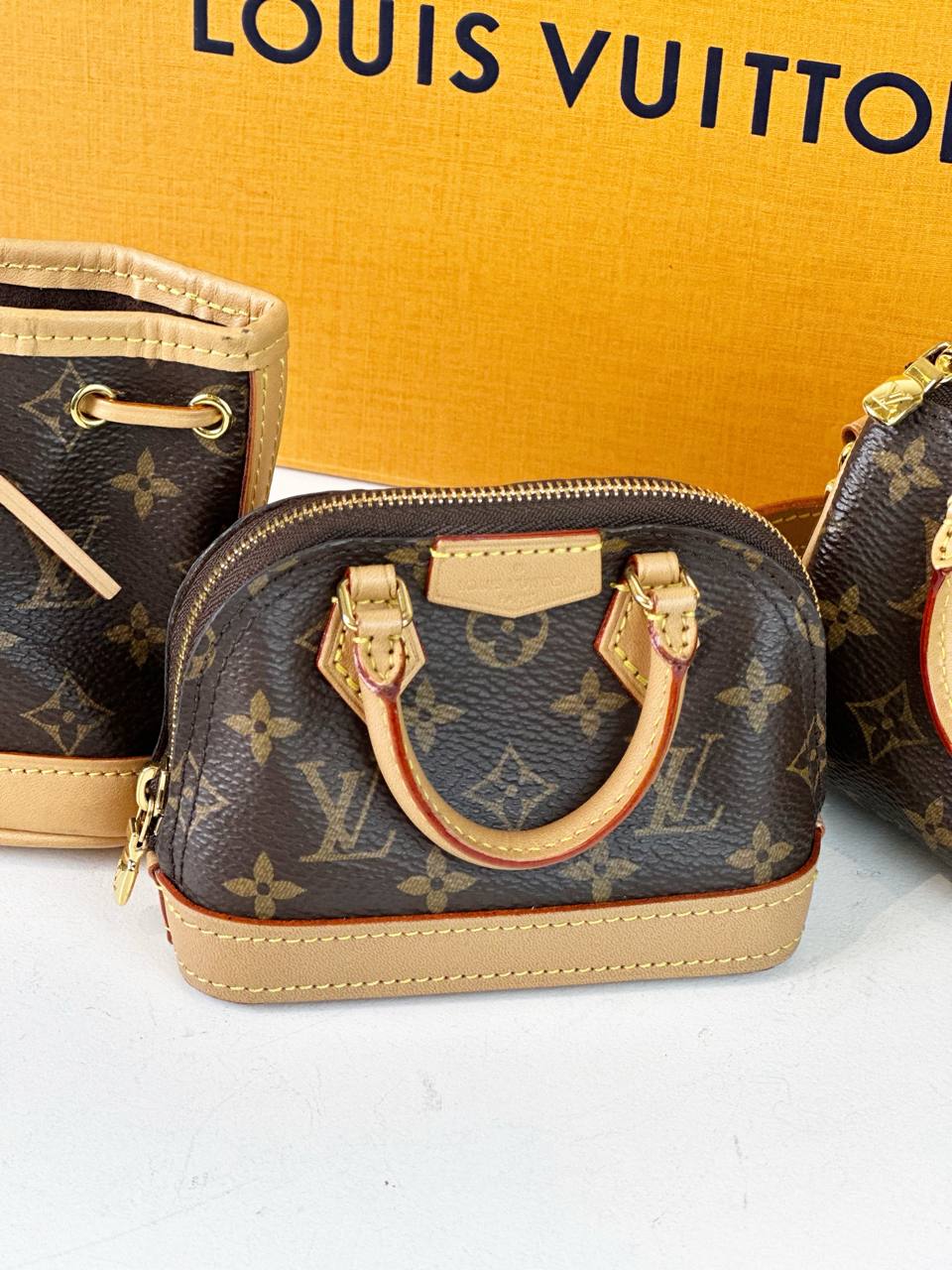 LOUIS VUITTON TRIO MINI ICONES CROSSBODY BAG