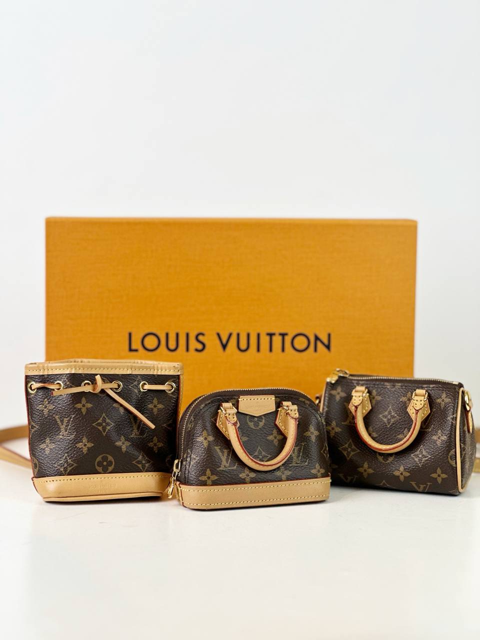 LOUIS VUITTON TRIO MINI ICONES CROSSBODY BAG