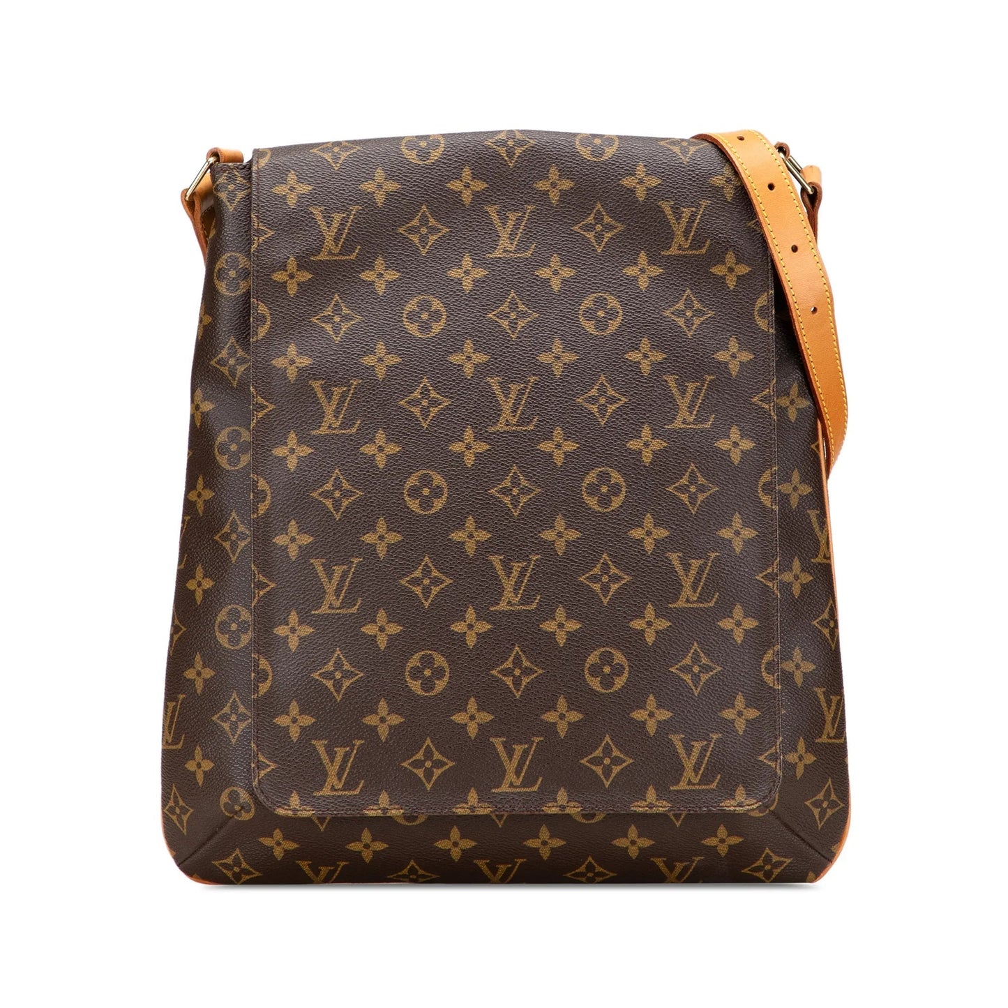 Brown Louis Vuitton Monogram Mtte Salsa GM Crossbody Bag