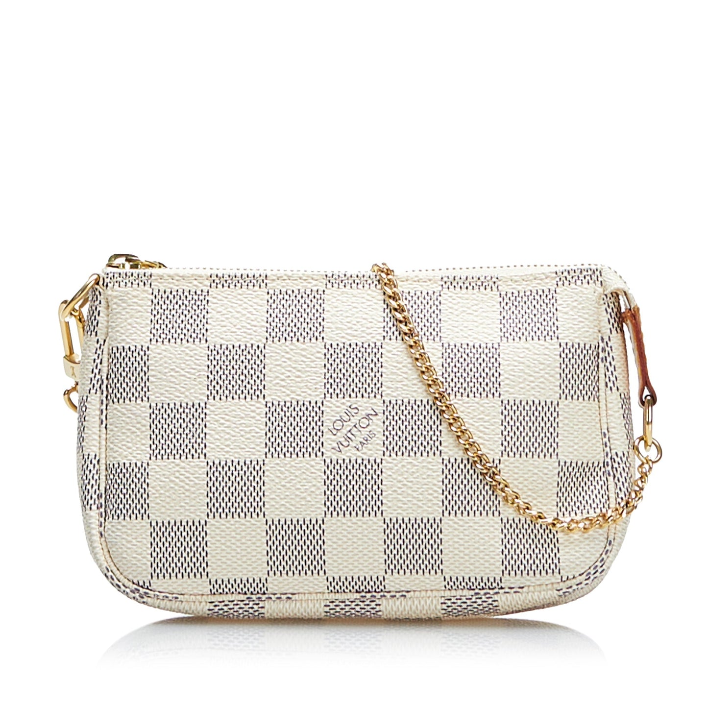 Louis Vuitton Mini Pochette Accessoires Damier Azur Canvas