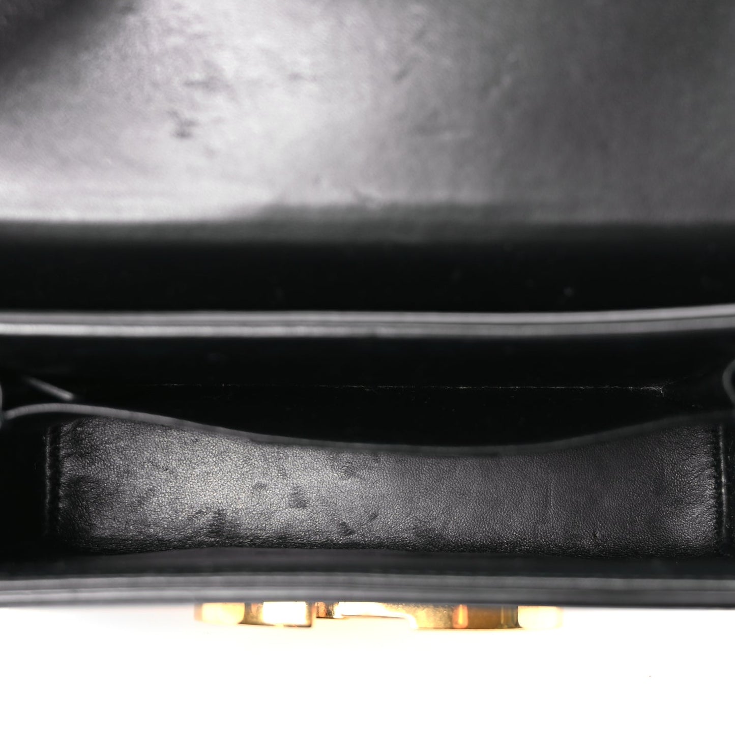 Christian Dior Smooth Calfskin 30 Montaigne Box Bag Black