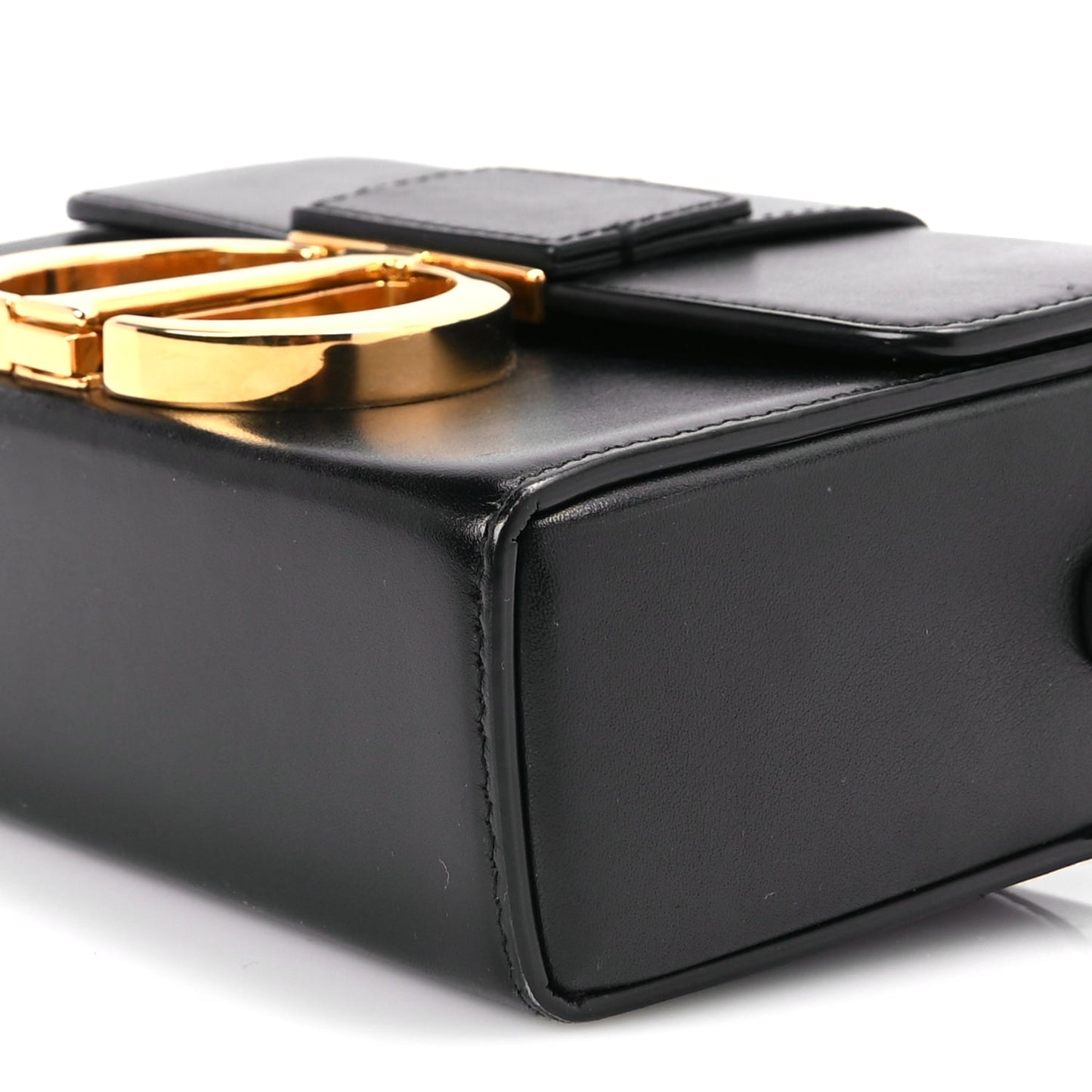 Christian Dior Smooth Calfskin 30 Montaigne Box Bag Black