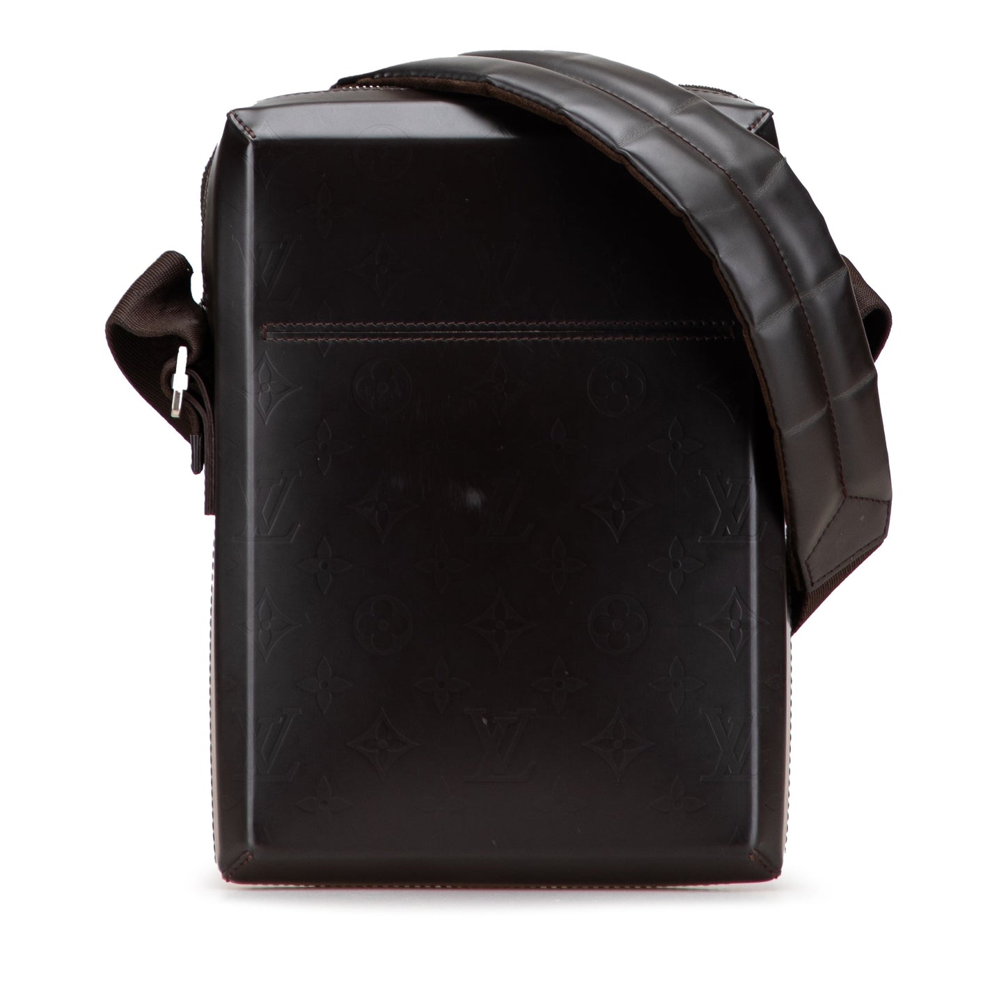 Brown Louis Vuitton Monogram Glace Bobby Crossbody Bag