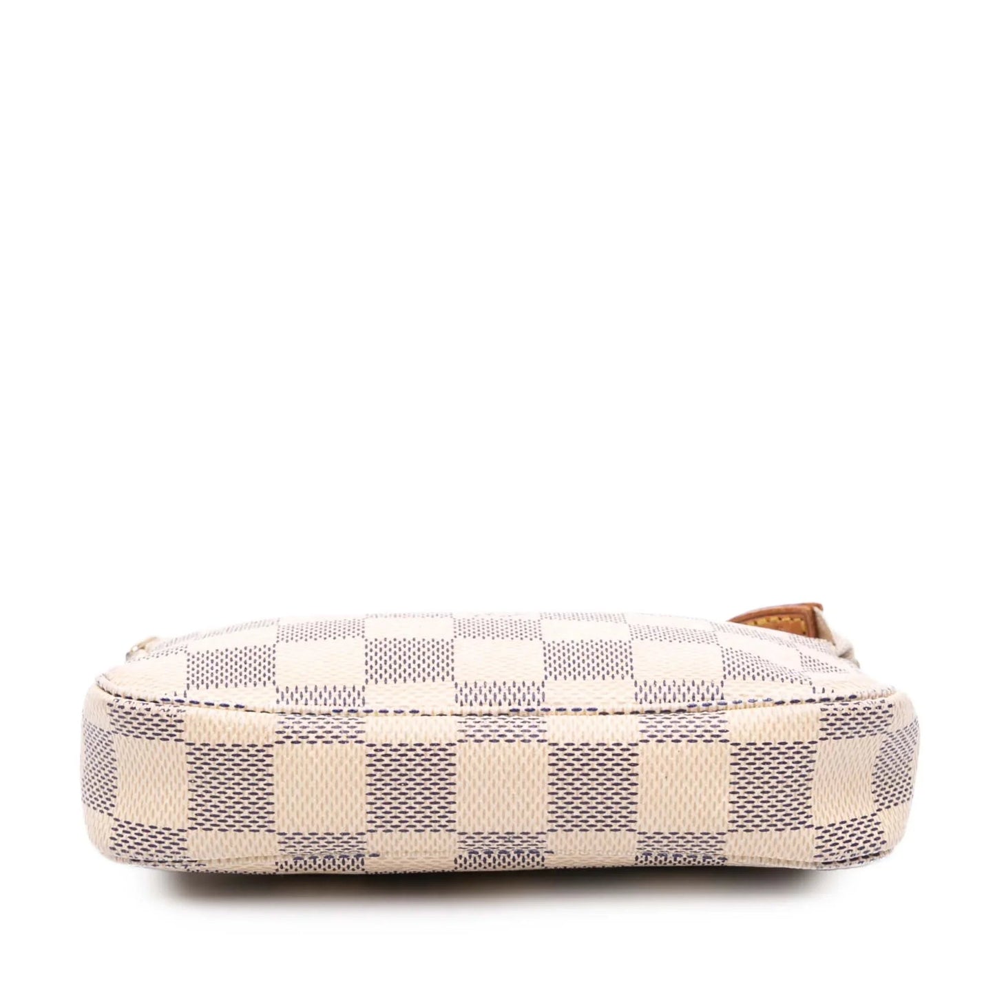 White Louis Vuitton Damier Azur Mini Pochette Accessoires Handbag