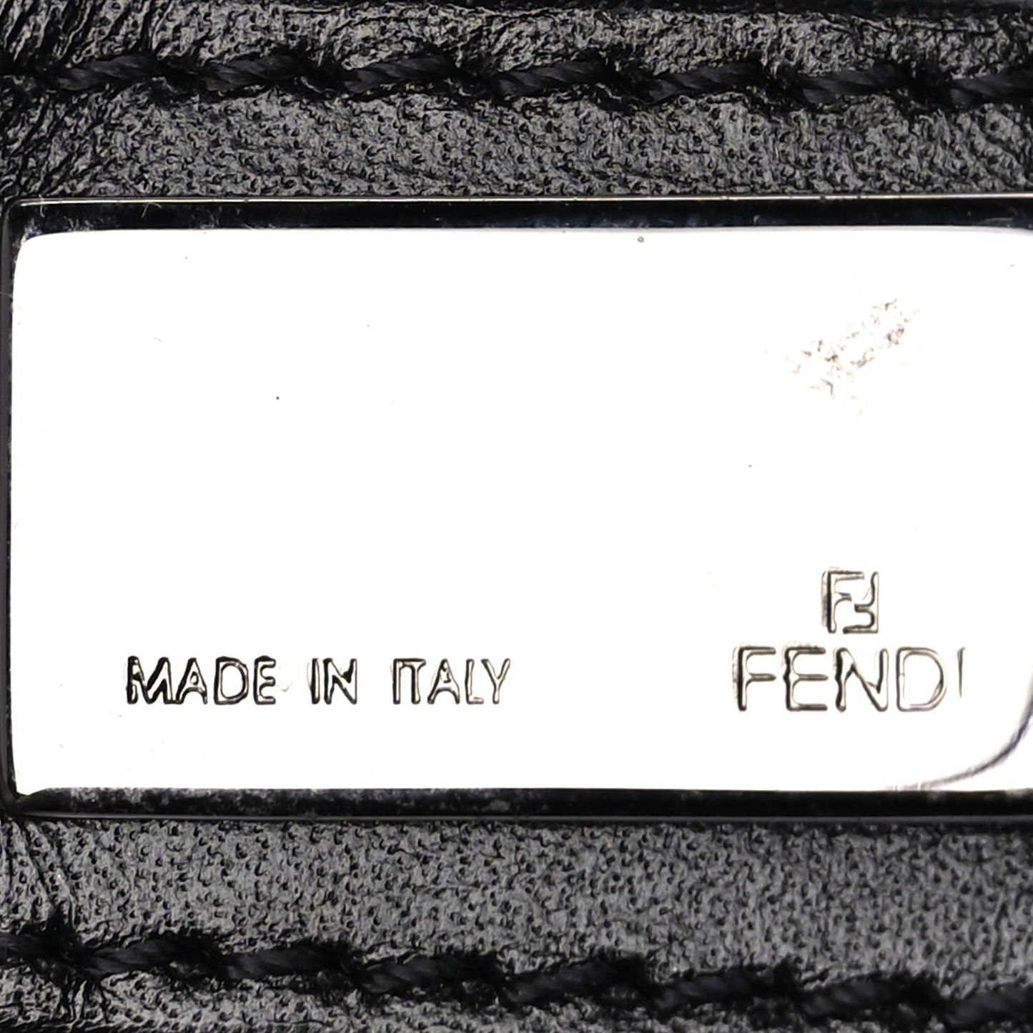 Fendi Zucchino Crossbody Black