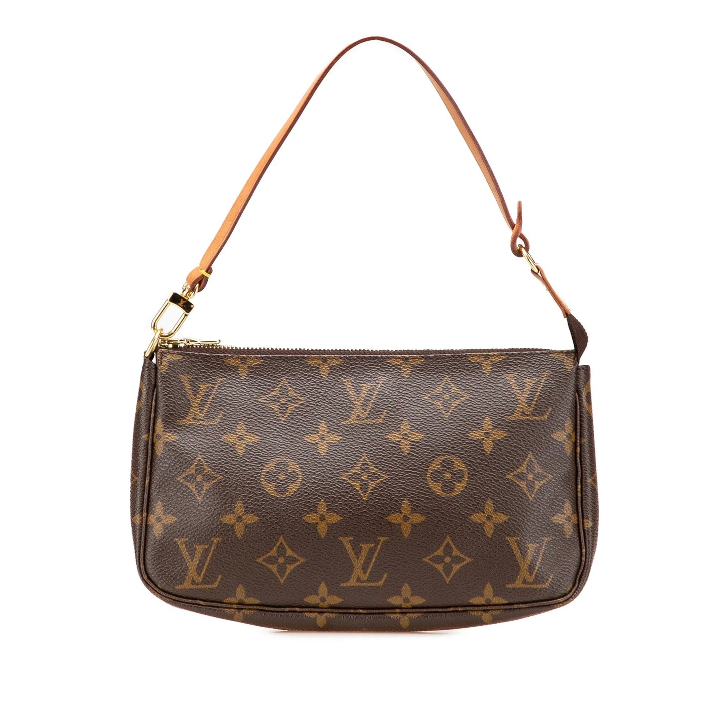Brown Louis Vuitton Monogram Pochette Accessoires Shoulder Bag