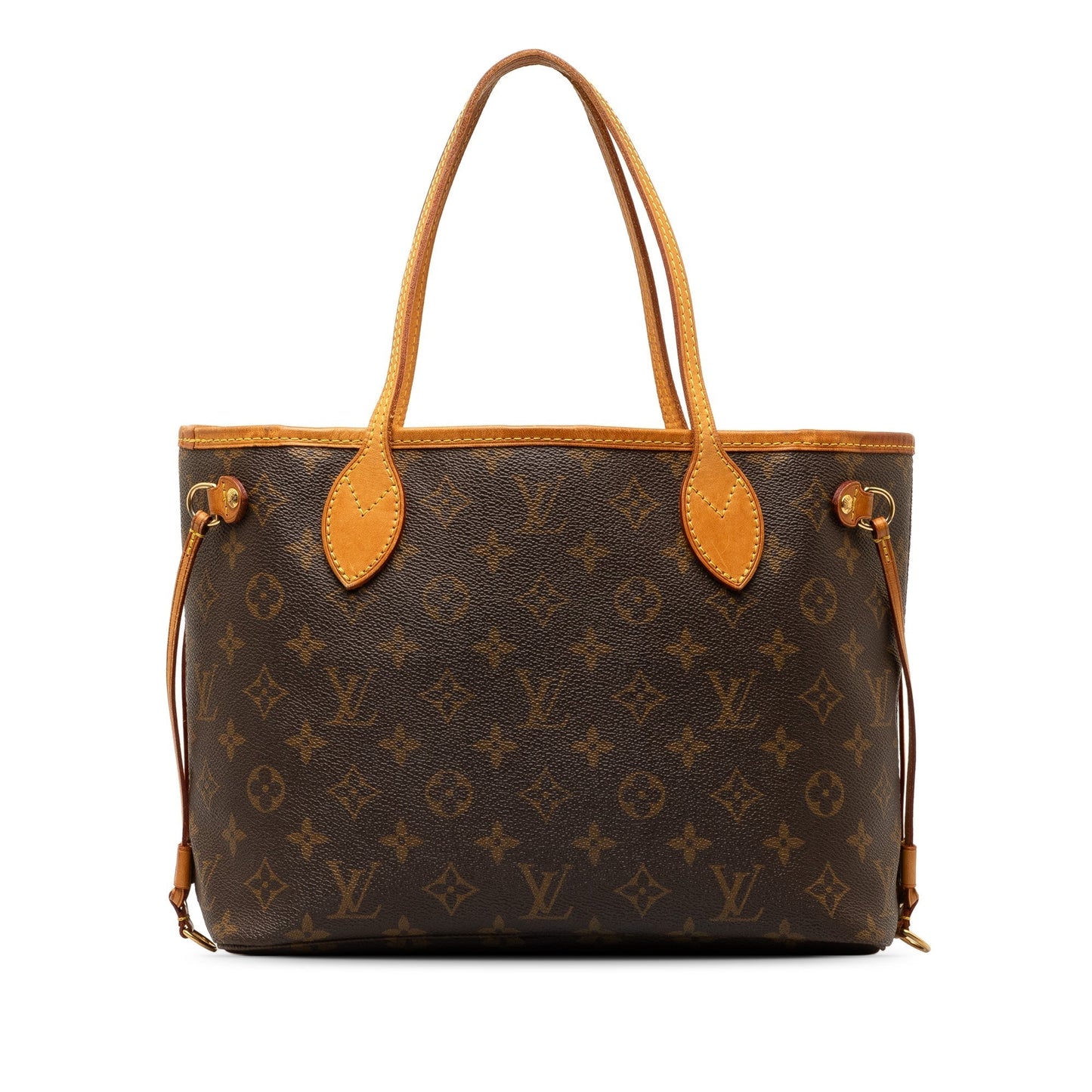 Brown Louis Vuitton Monogram Neverfull PM Tote Bag