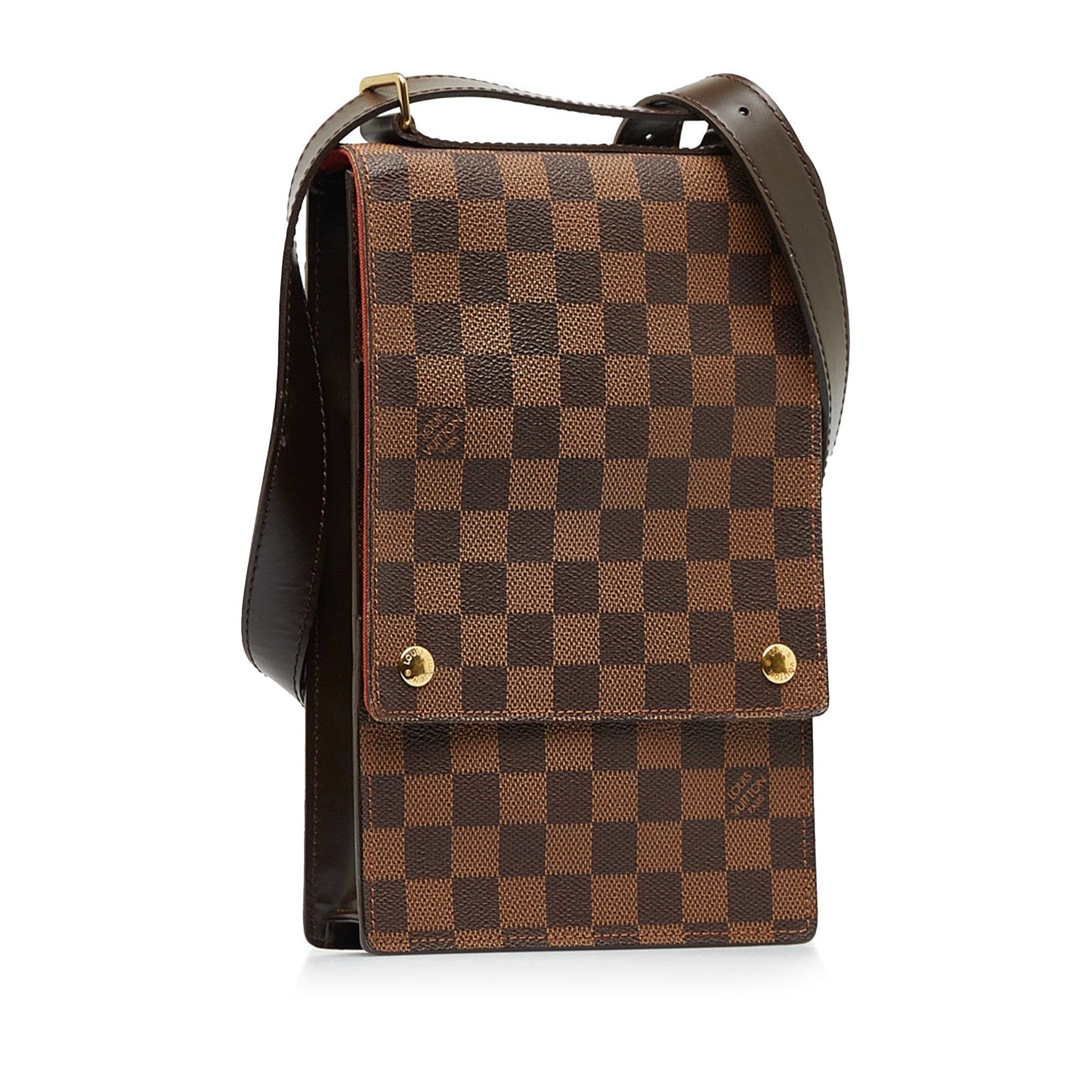 LOUIS VUITTON Damier Ebene Portobello Crossbody Bag