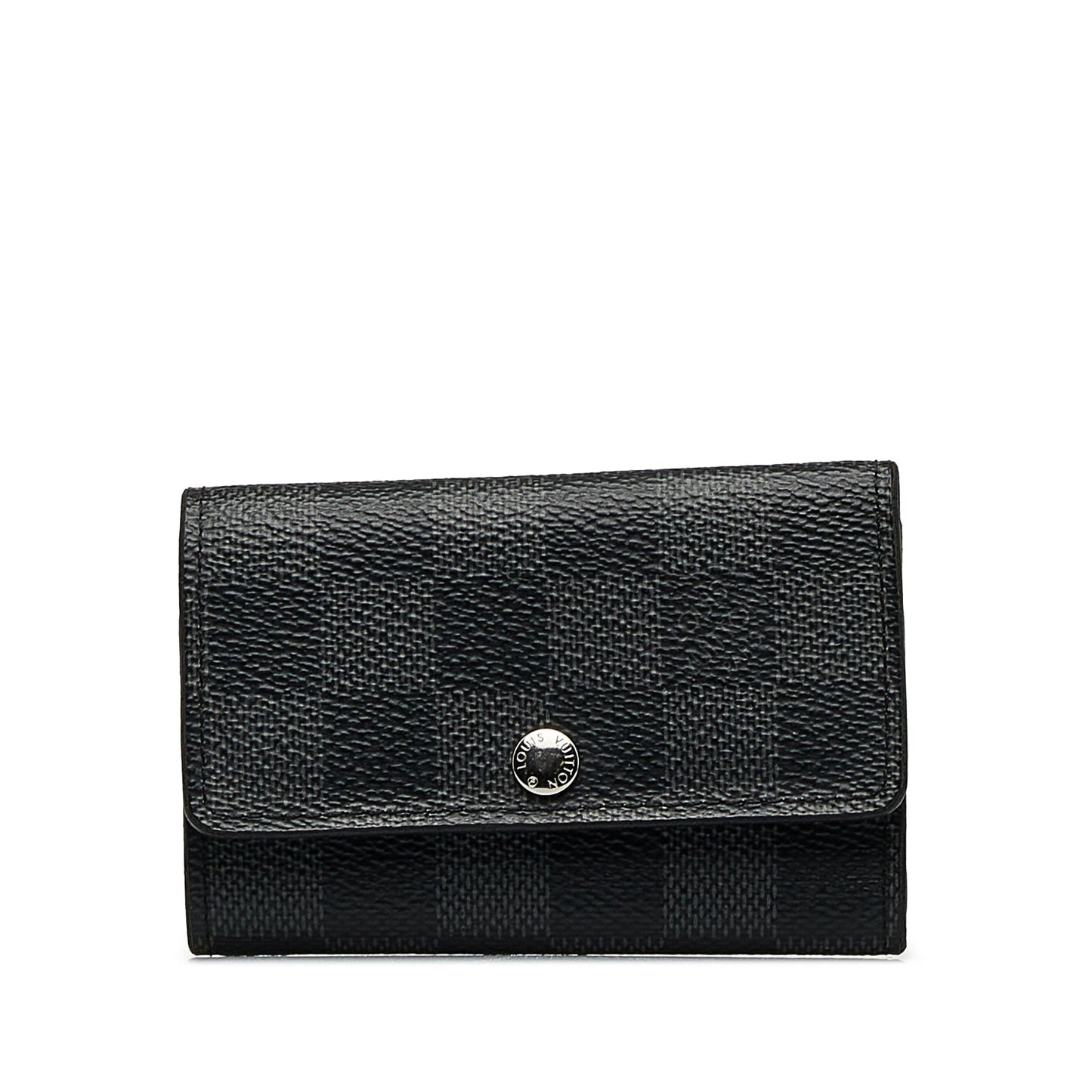 LOUIS VUITTON Damier Graphite 6 Key Holder