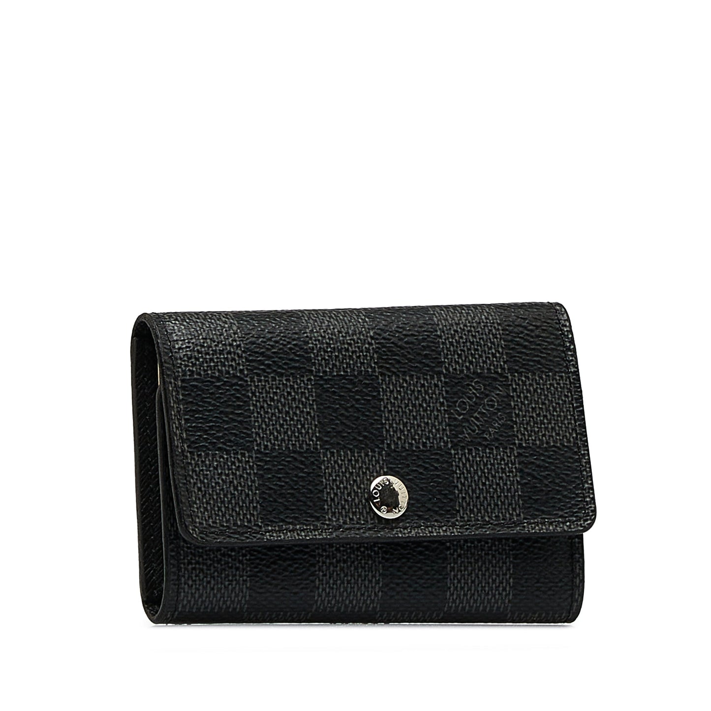LOUIS VUITTON Damier Graphite 6 Key Holder