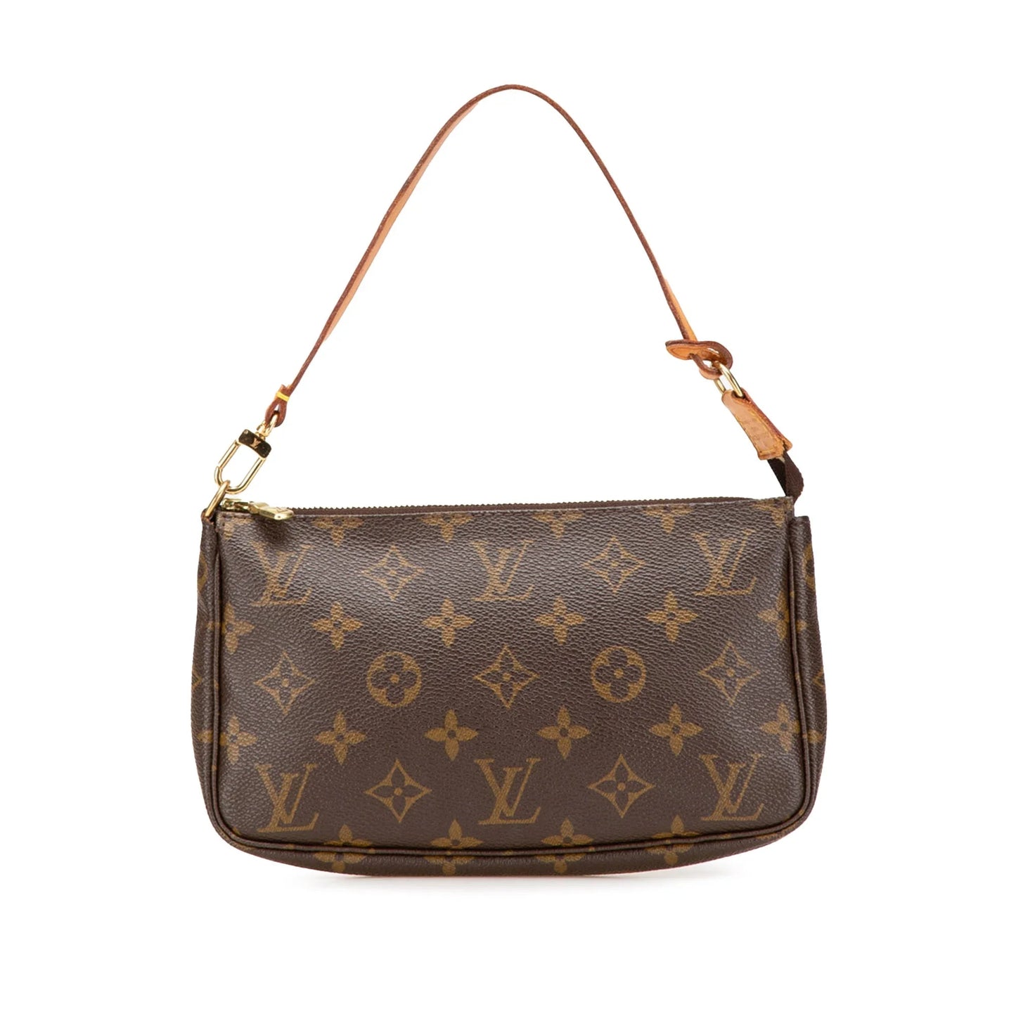 Brown Louis Vuitton Monogram Pochette Accessoires Shoulder Bag