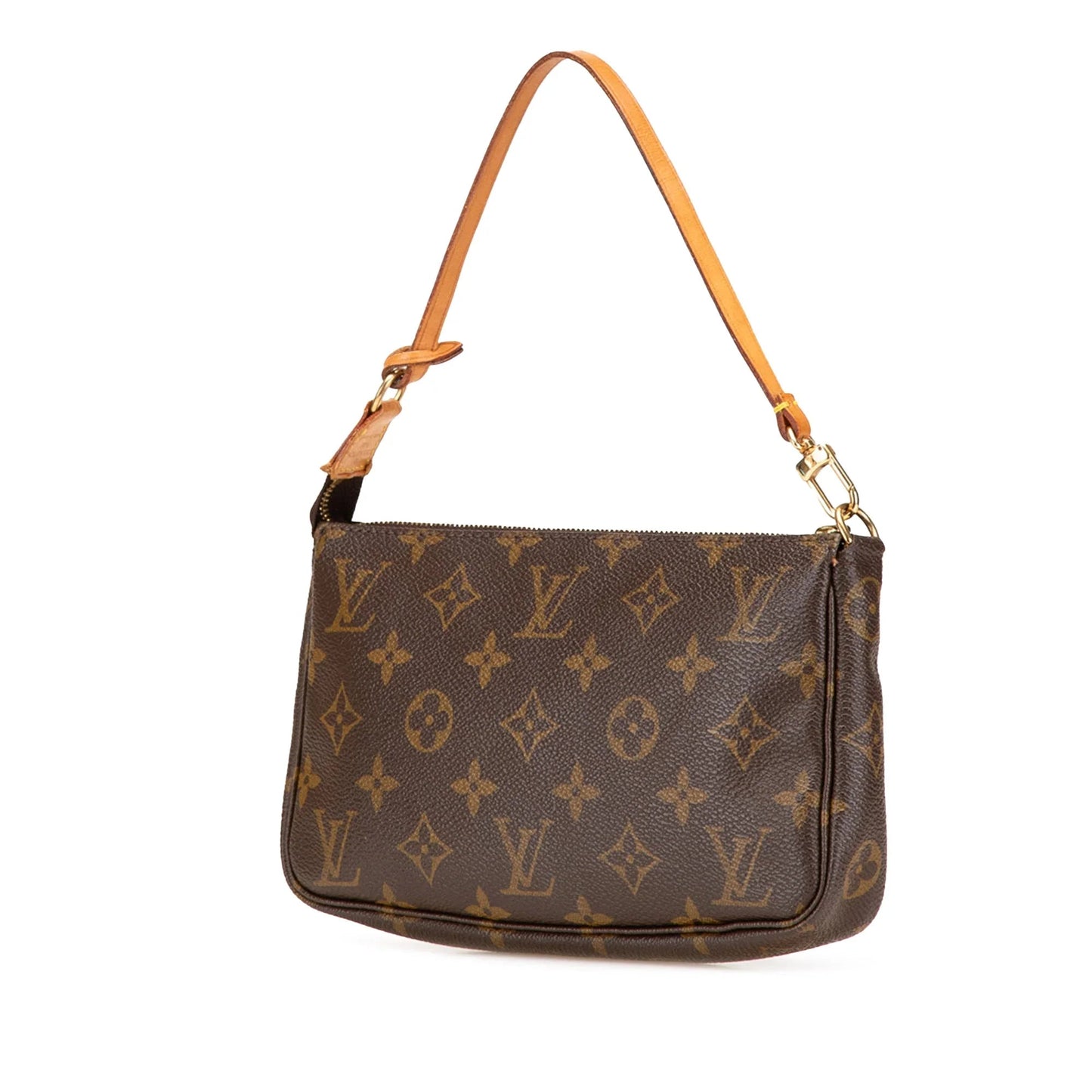 Brown Louis Vuitton Monogram Pochette Accessoires Shoulder Bag