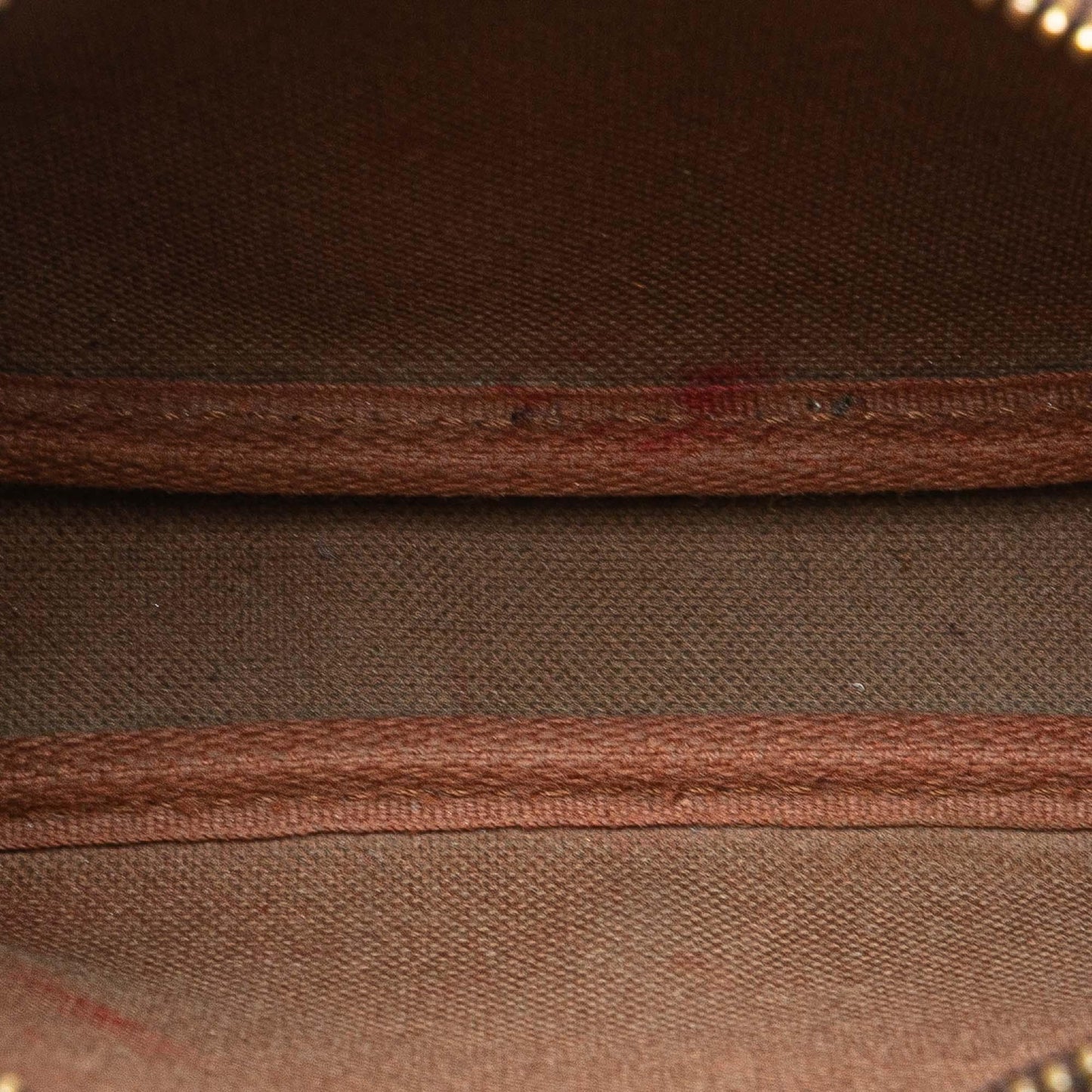 Brown Louis Vuitton Monogram Mini Pochette Accessoires Handbag