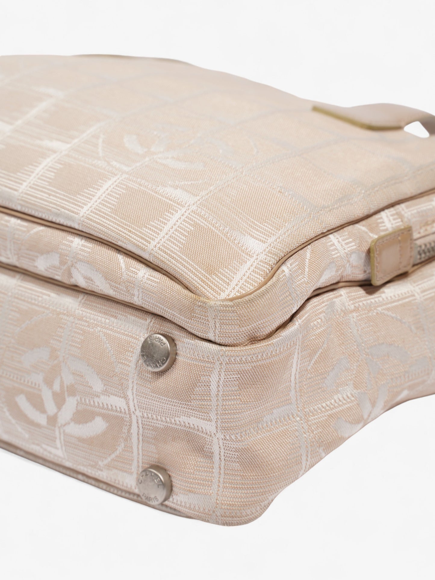 Chanel Travel Line Beige Canvas