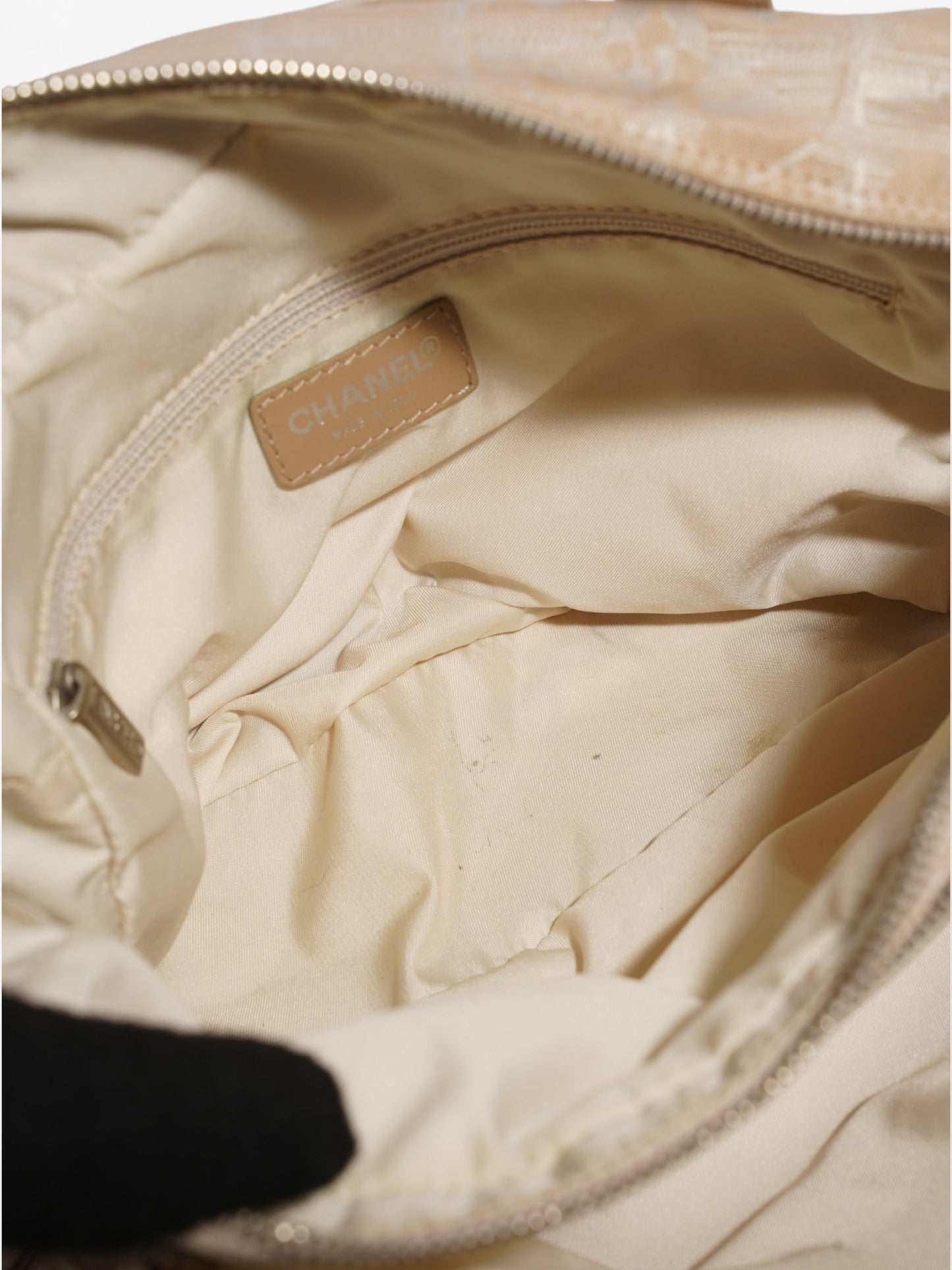 Chanel Travel Line Beige Canvas