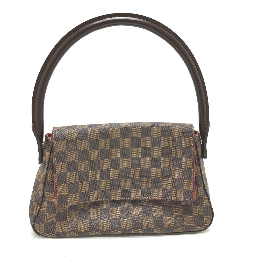 LOUIS VUITTON Tote Bag Damier canvas Brown Damier Mini Looping Women