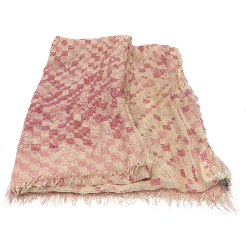 LOUIS VUITTON Stall M72578 Cashmere, Silk pink Damier Etol Alize Women