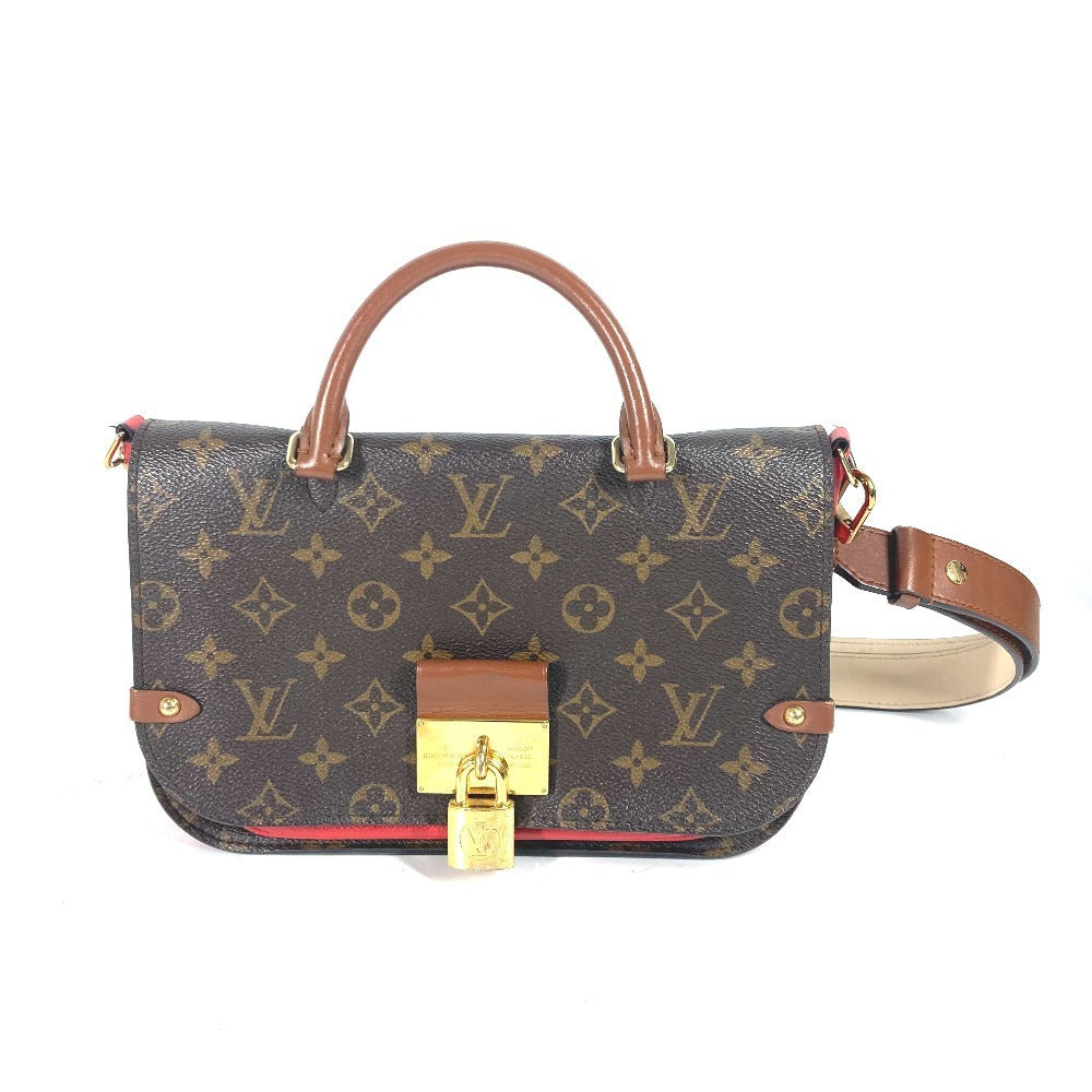 LOUIS VUITTON Handbag M44548 Monogram canvas Brown Monogram Vosillar PM
