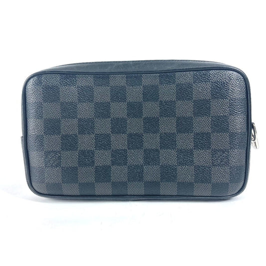 LOUIS VUITTON business bag N60182 Damier Grafitto Canvas black Damier Grafitte Alpha clutch unisex(Unisex) Used