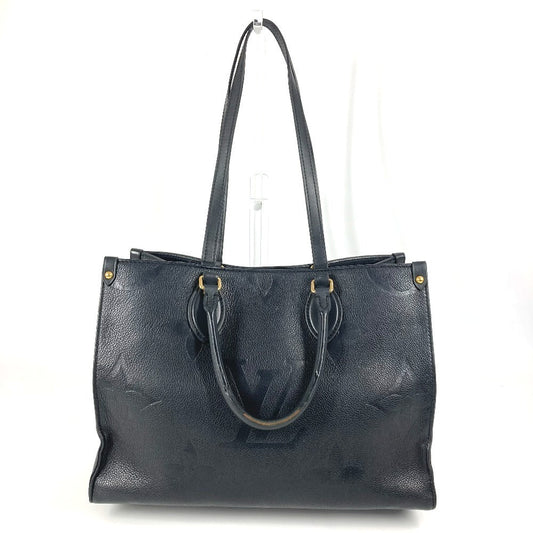 LOUIS VUITTON Tote Bag M45595 Monogram Ann Platt Leather black Monogram Ann Platt On the Go MM