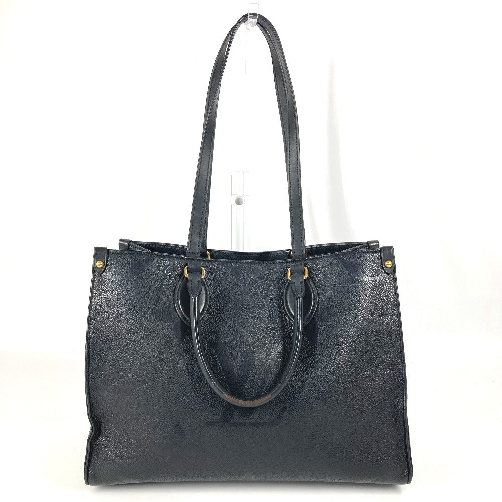 LOUIS VUITTON Tote Bag M45595 Monogram Ann Platt Leather black Monogram Ann Platt On the Go MM
