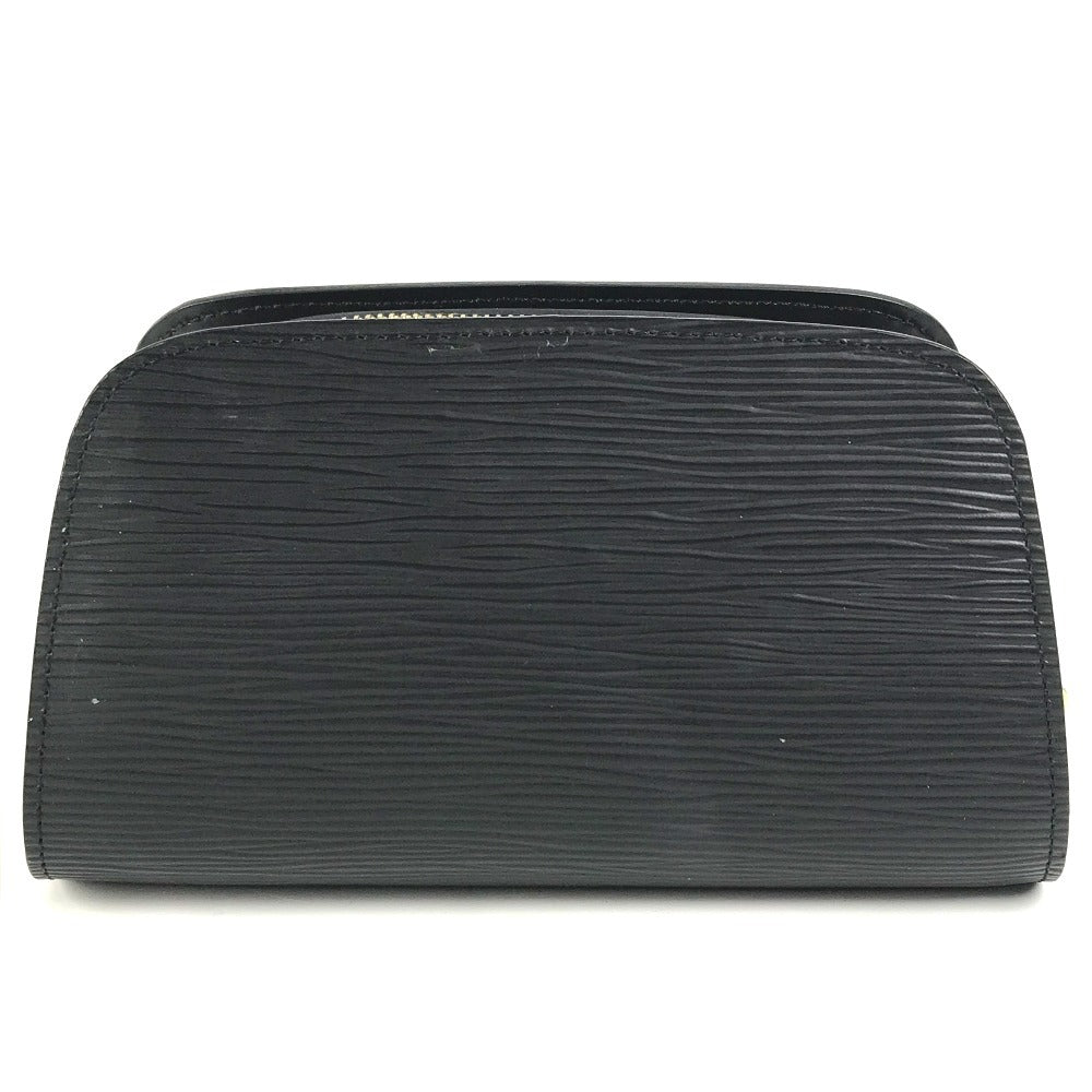 LOUIS VUITTON Cosmetics Pouch M48442 Epi Leather black Epi Dauphine PM