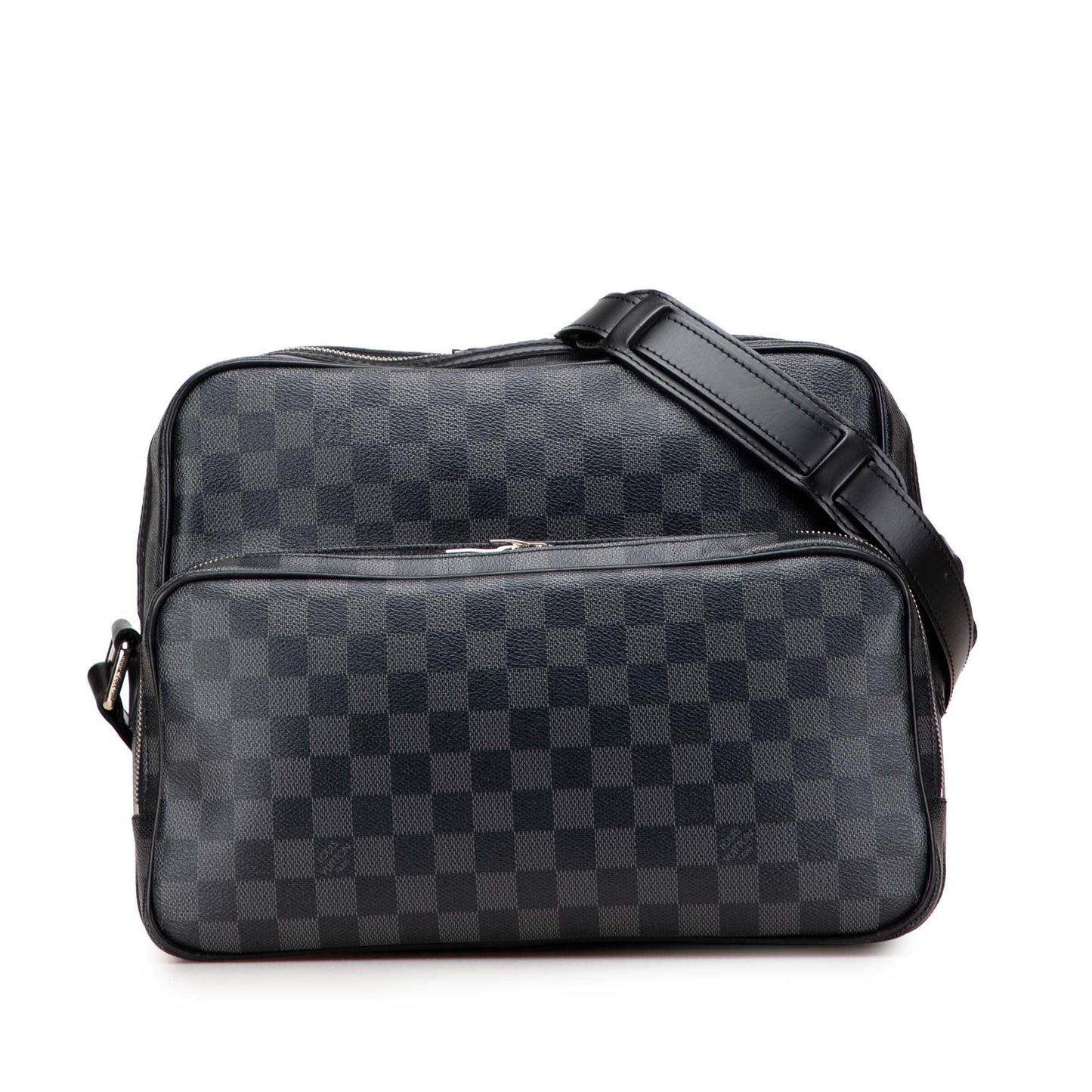 Black Louis Vuitton Damier Graphite Sac Leoh Crossbody Bag