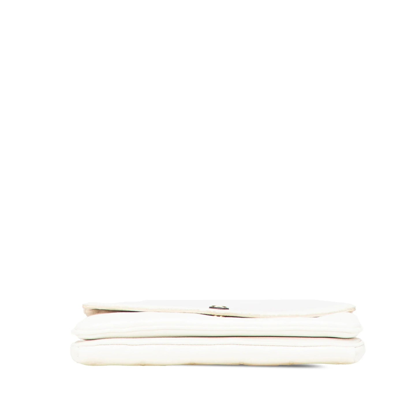 White Louis Vuitton Monogram Empreinte Twice Crossbody Bag