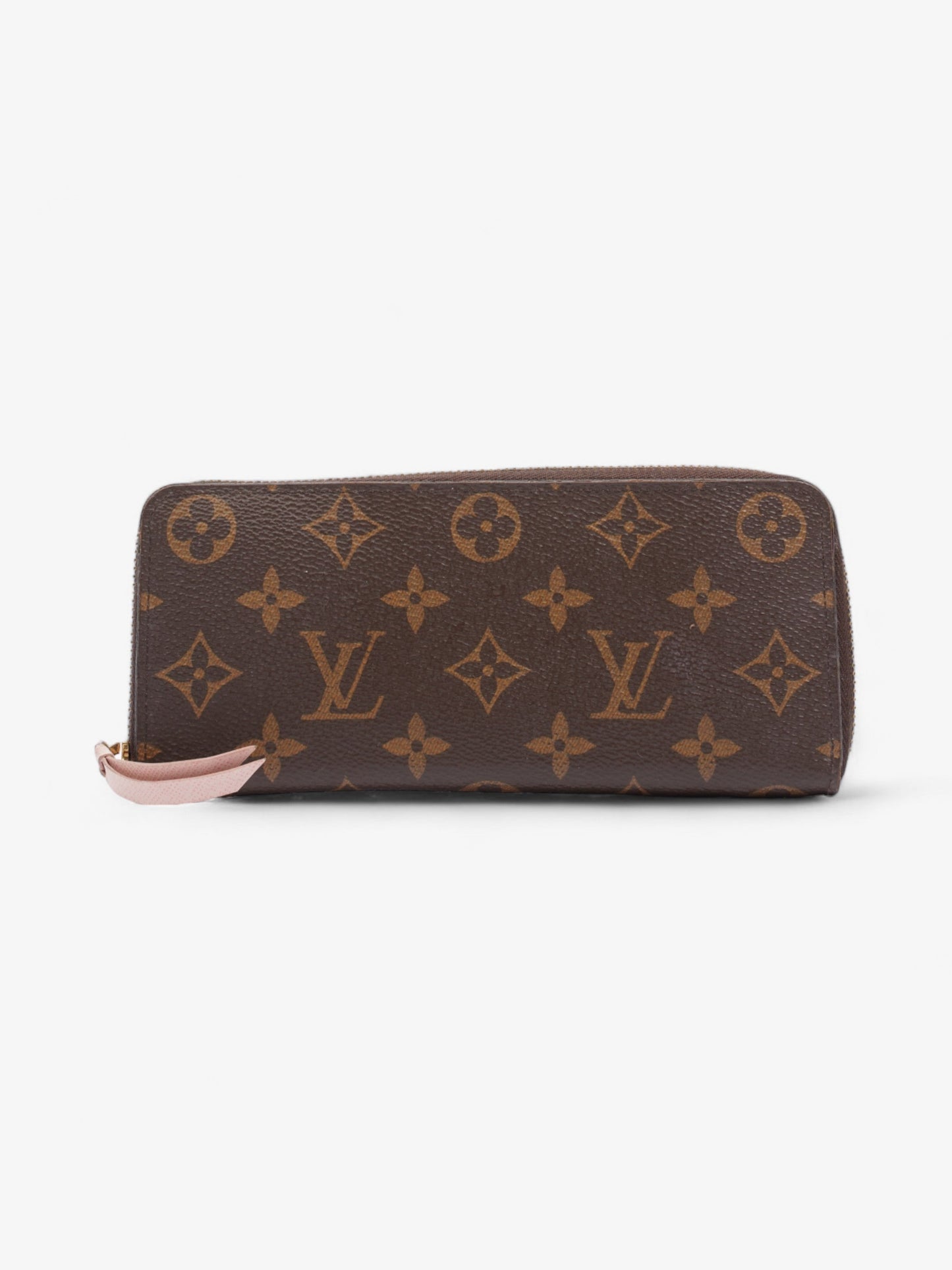 Louis Vuitton Clemence Monogram / Rose Ballerine Coated Canvas