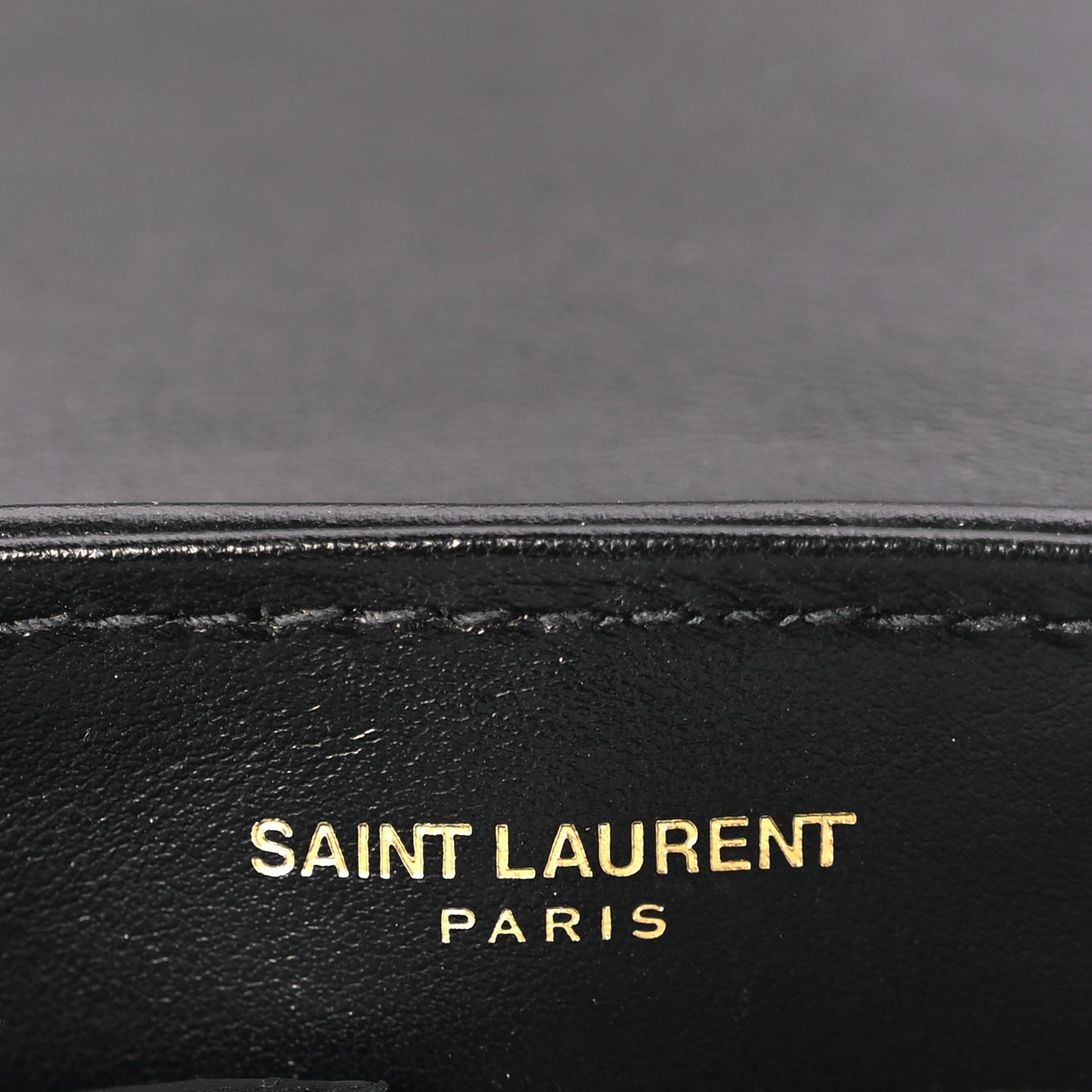 Saint Laurent Calfskin Y Quilted Monogram Toy Loulou Crossbody Bag Black
