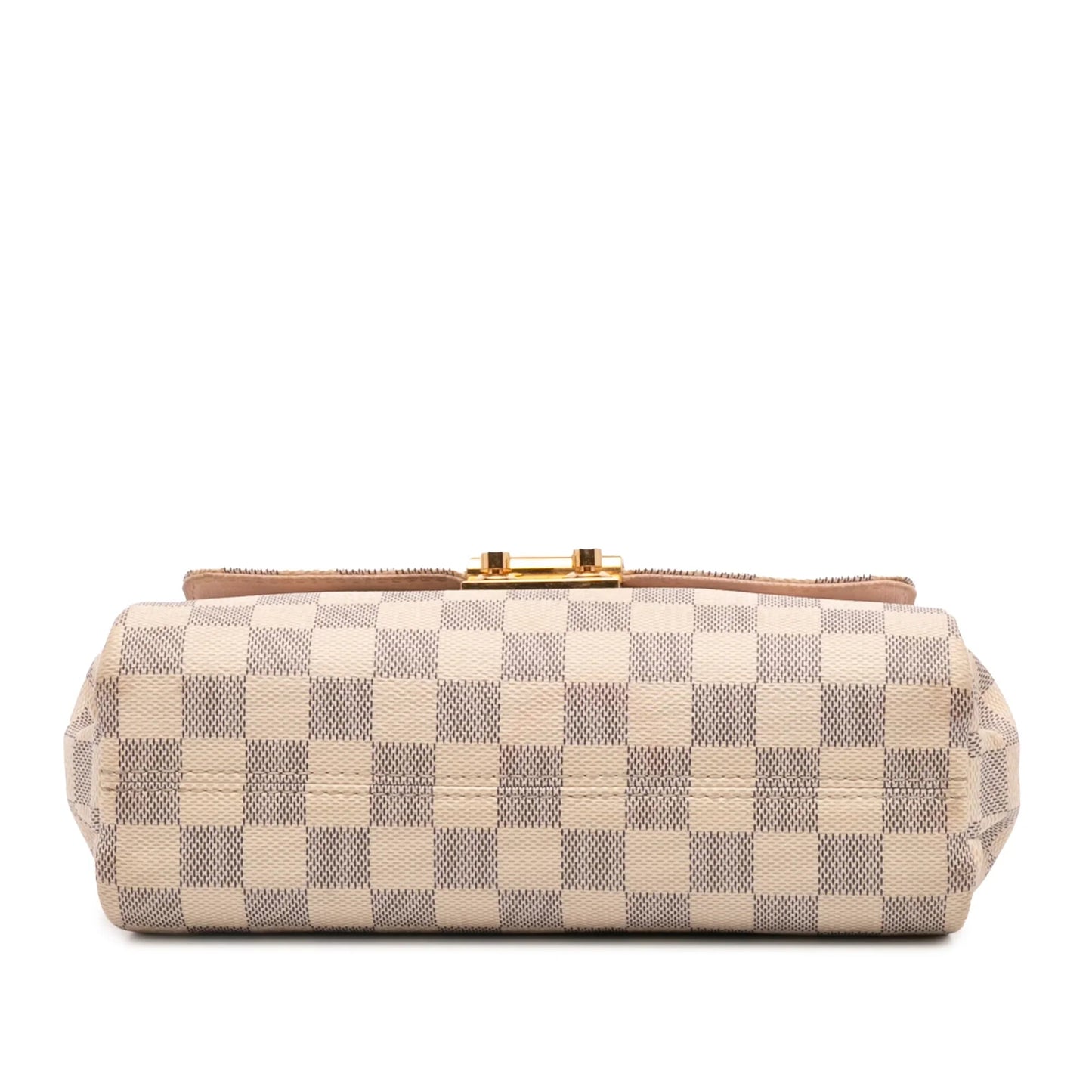 White Louis Vuitton Damier Azur Croisette Satchel